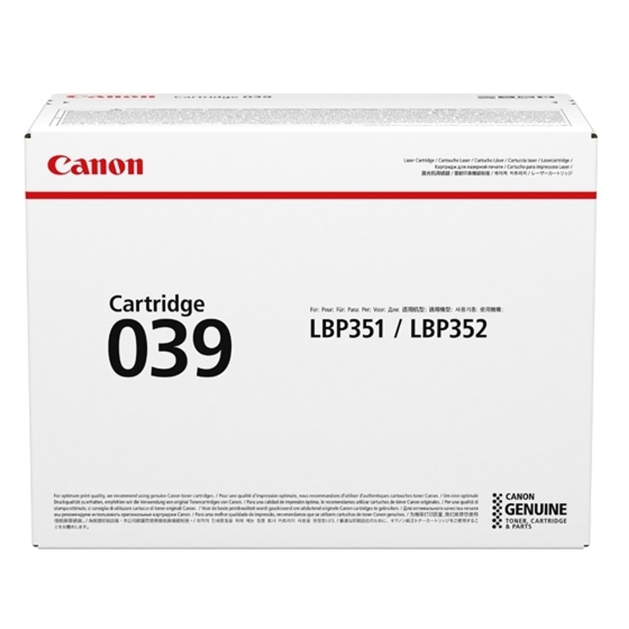 Canon 0287C001 Toner schwarz – Original Canon