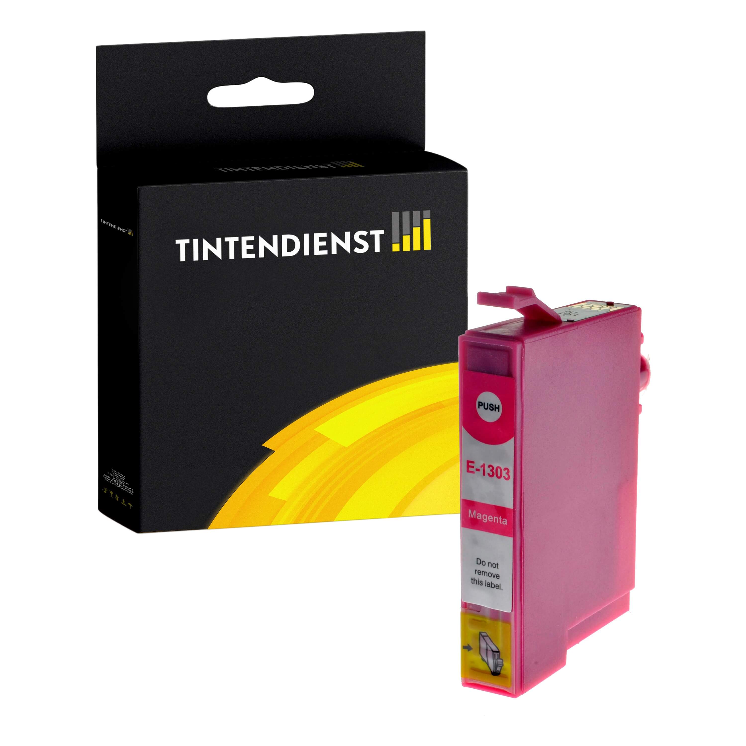Tintendienst kompatibel für Epson Tintenpatrone C13T13034010 / T1303 Magenta