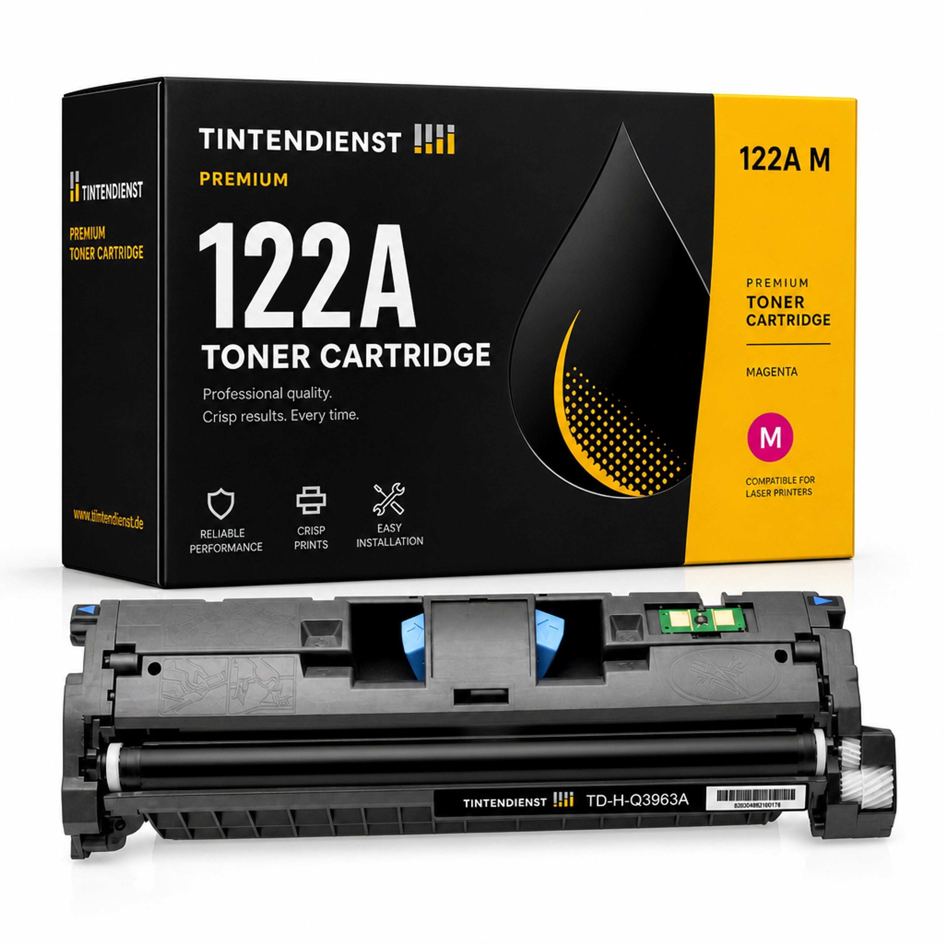 Toner kompatibel zu HP 122A, magenta