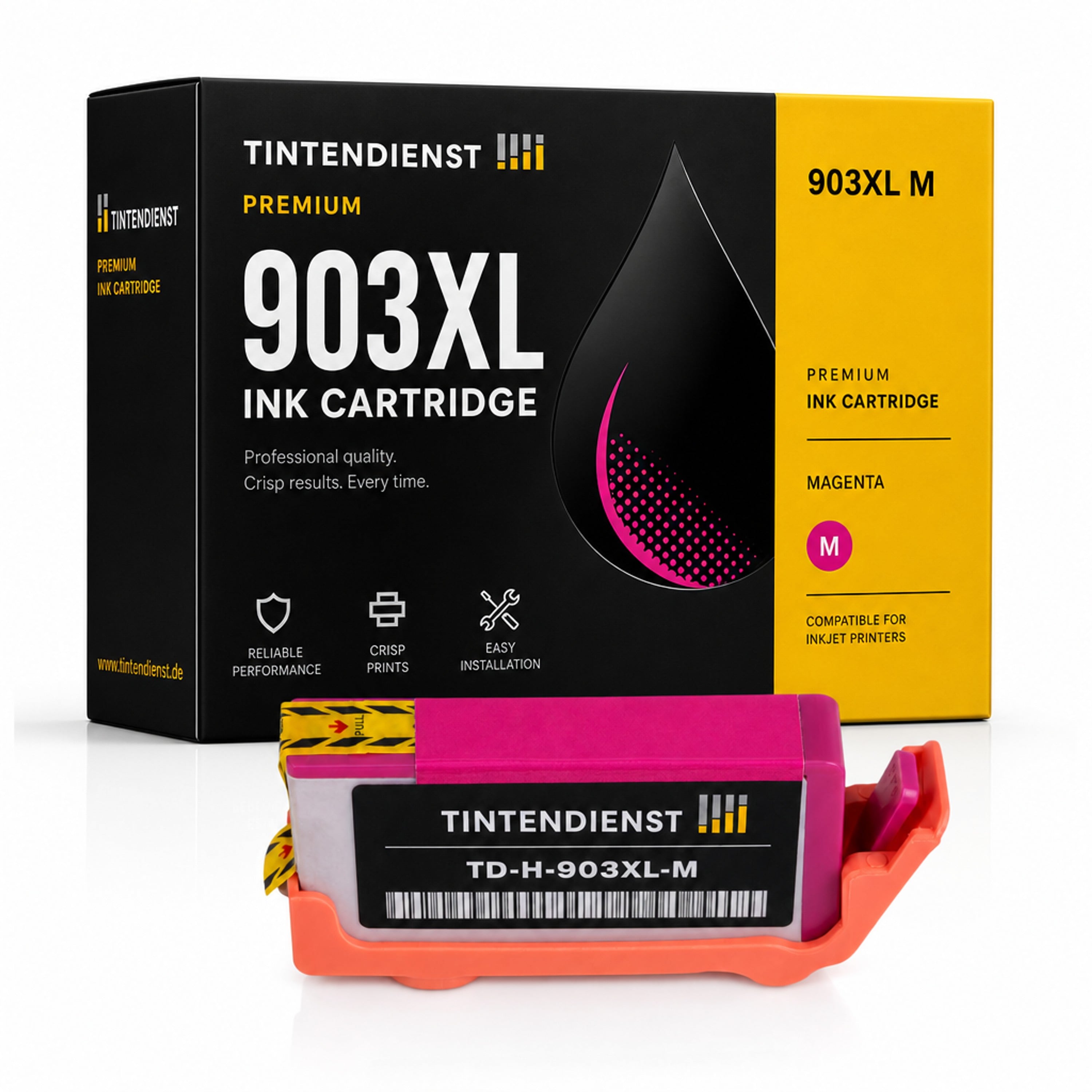 Druckerpatrone kompatibel zu HP 903XL, magenta