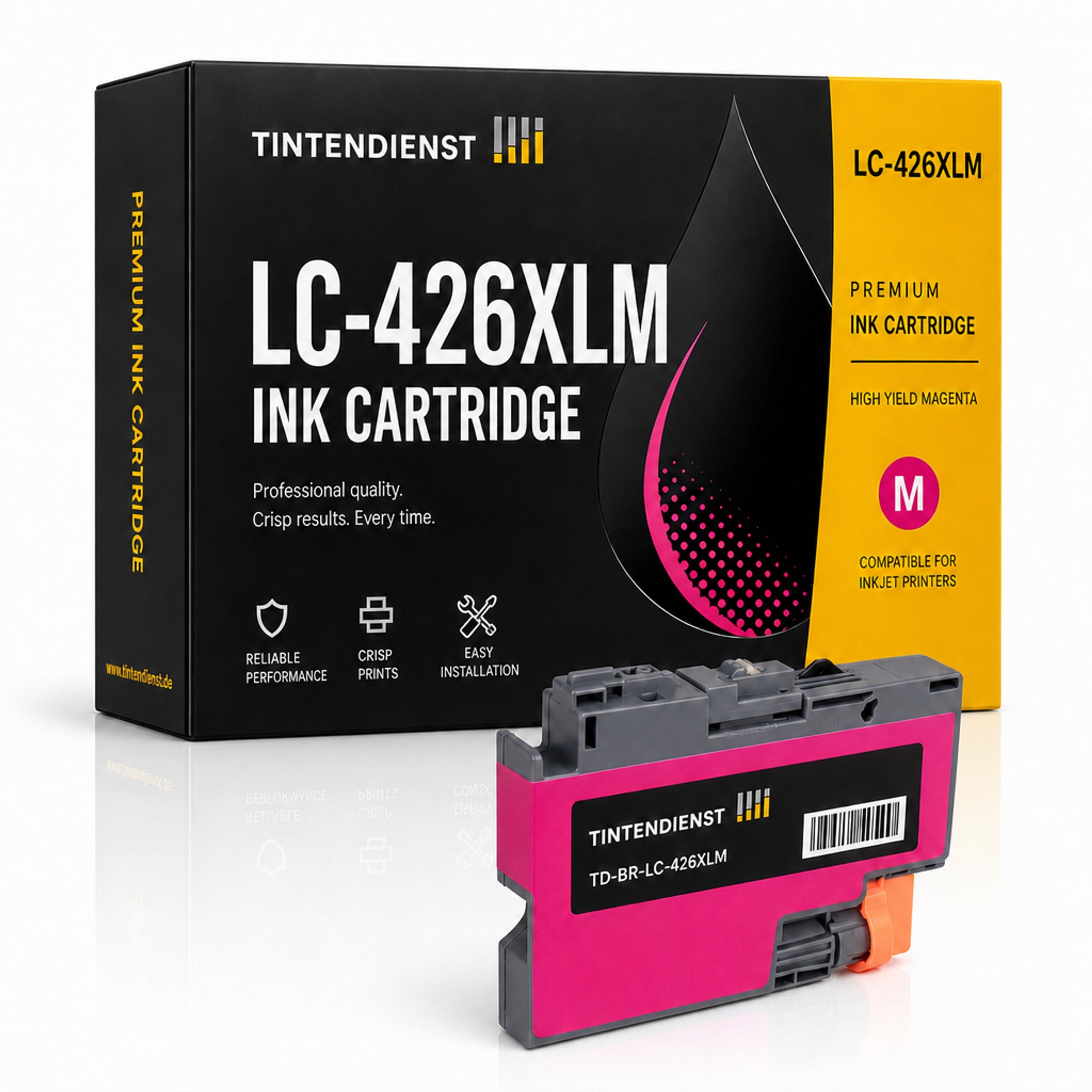 Druckerpatrone kompatibel zu Brother LC-426M XL, magenta