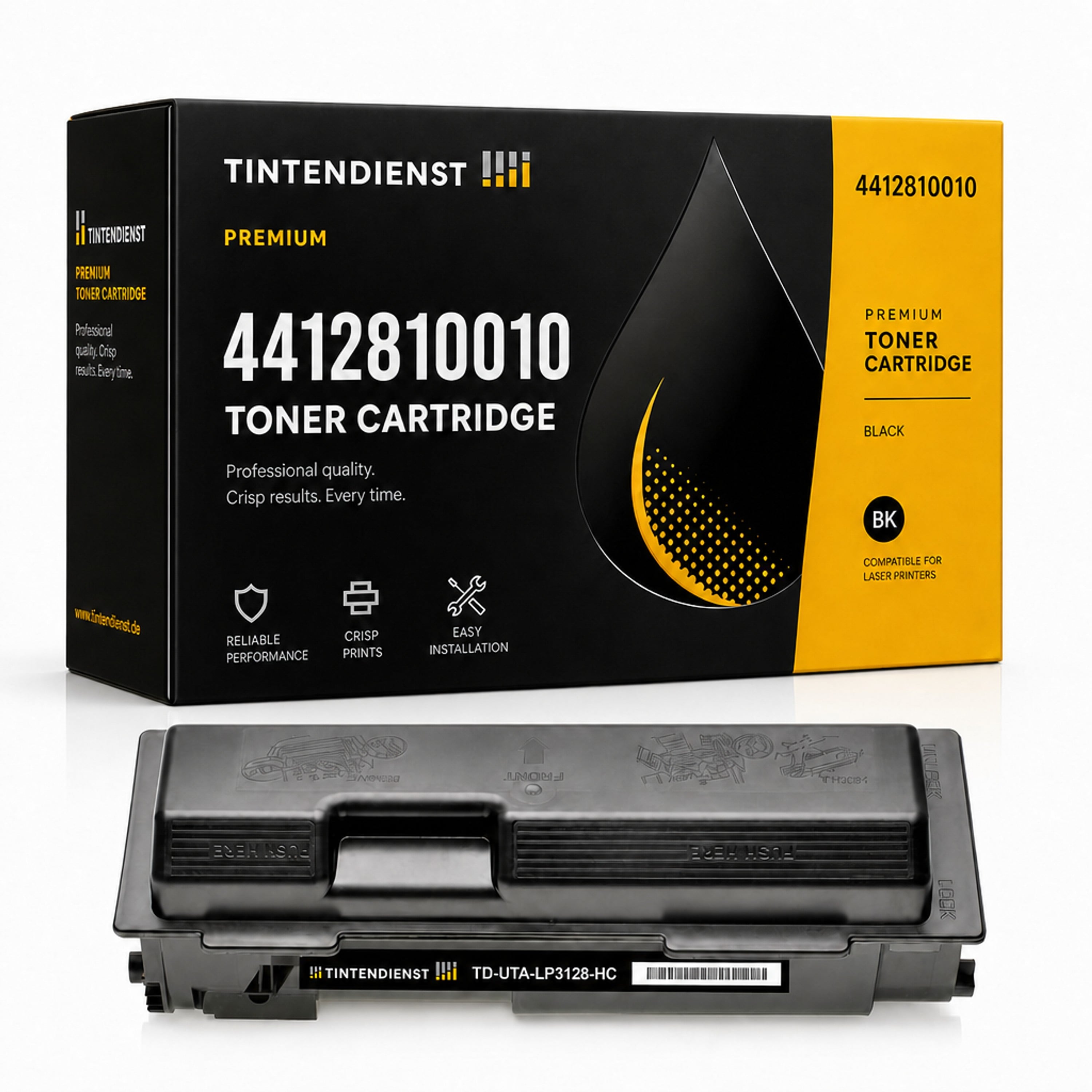 Toner kompatibel zu Utax 4412810010, schwarz