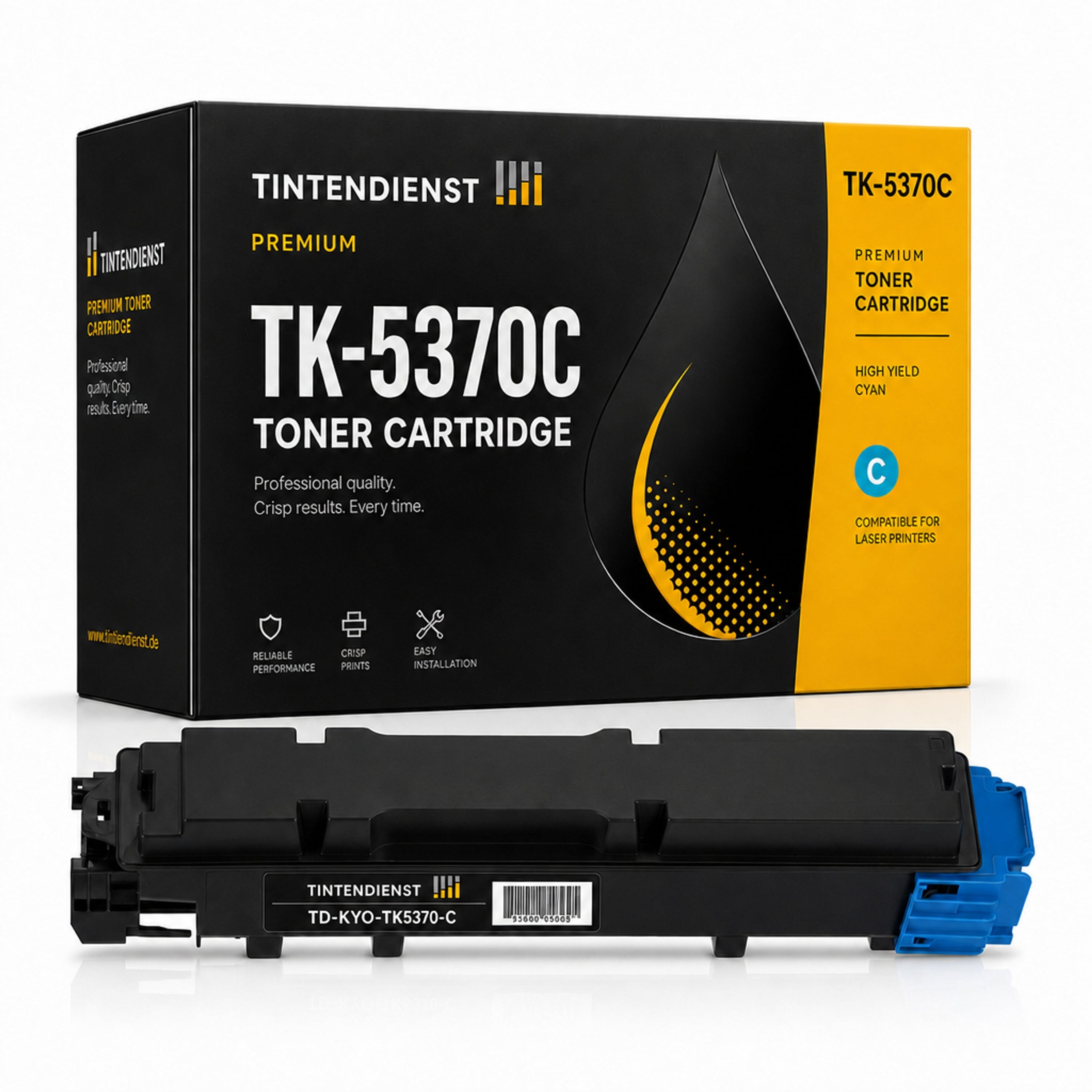 Toner kompatibel zu Kyocera TK-5370C, cyan