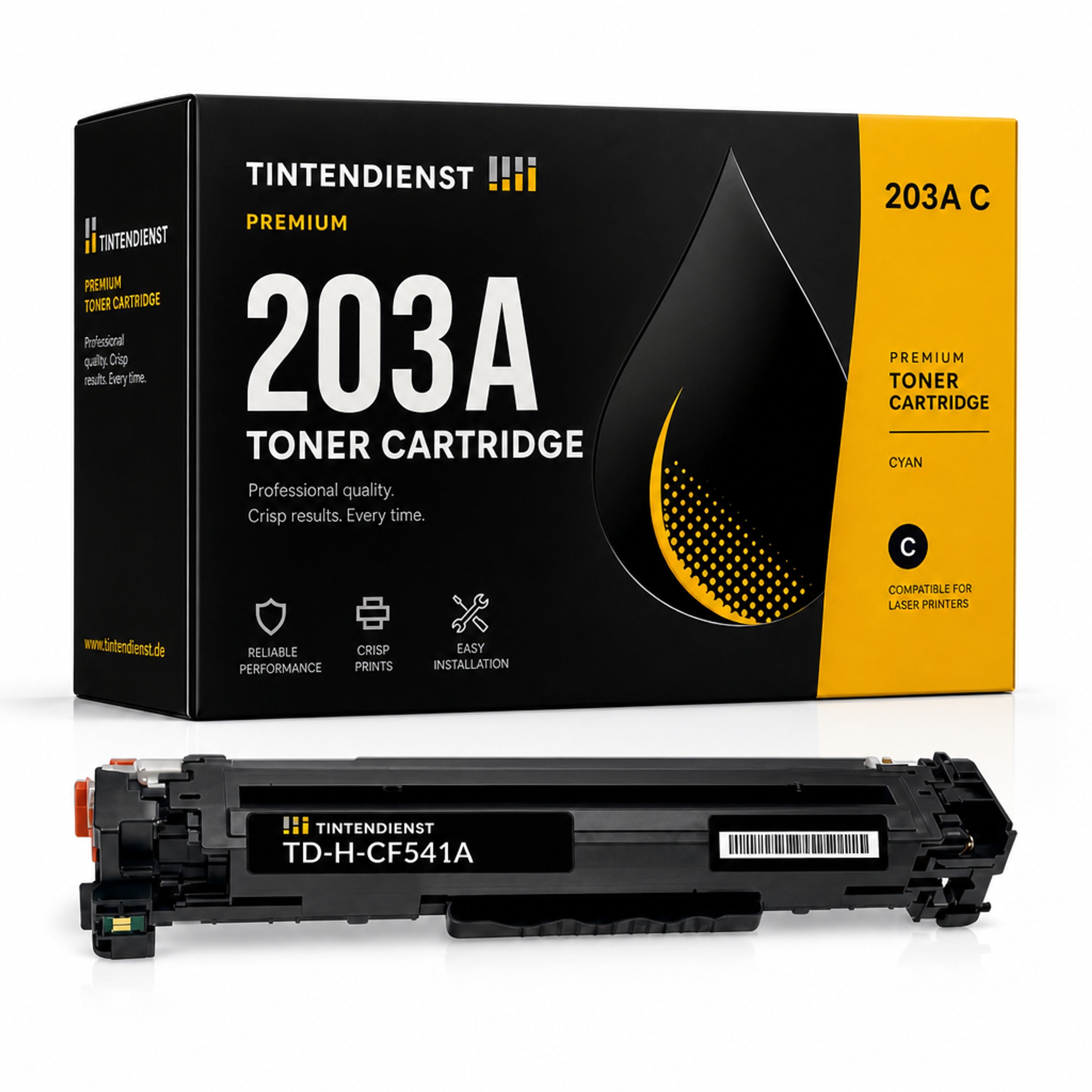 Toner kompatibel zu HP 203A, cyan