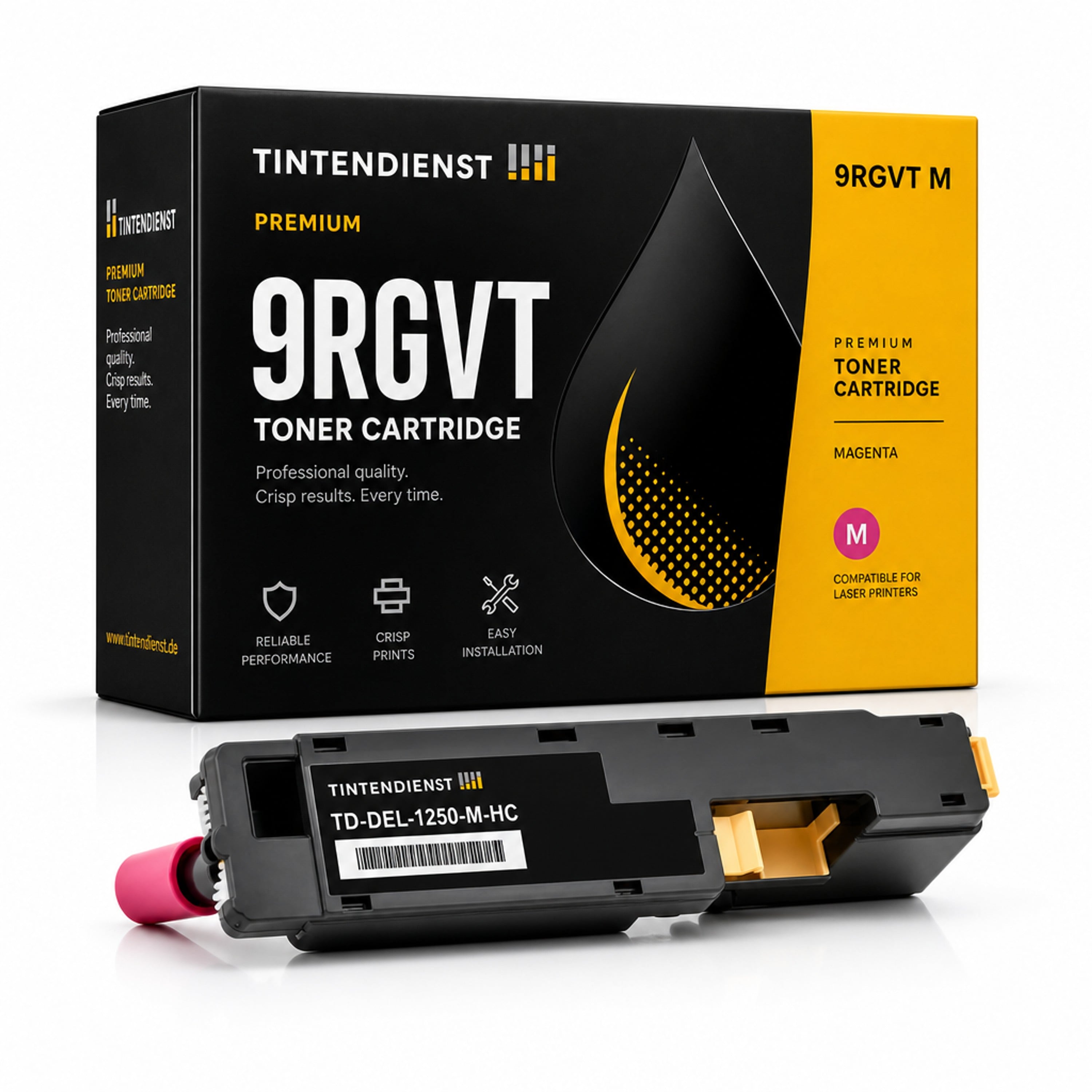 Toner kompatibel zu Dell 9RGVT, magenta
