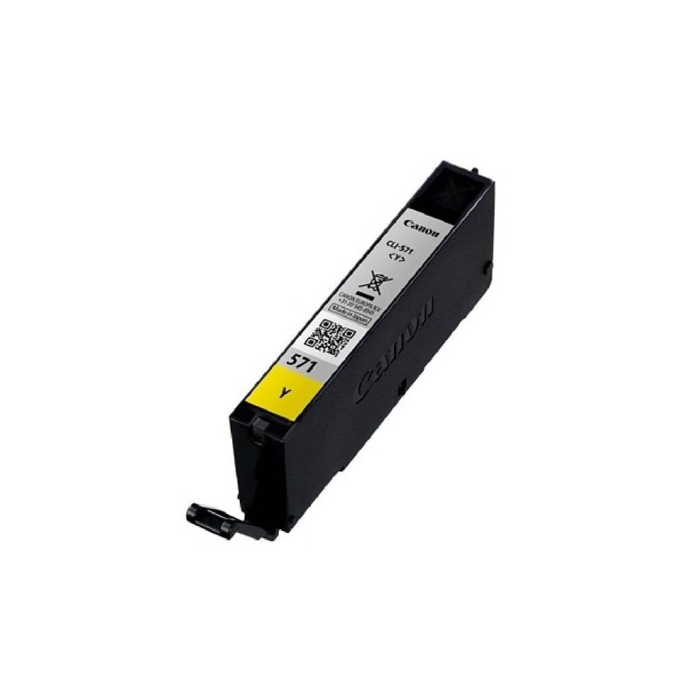 Original Canon Tintenpatrone 0388C001 / CLI-571Y Gelb