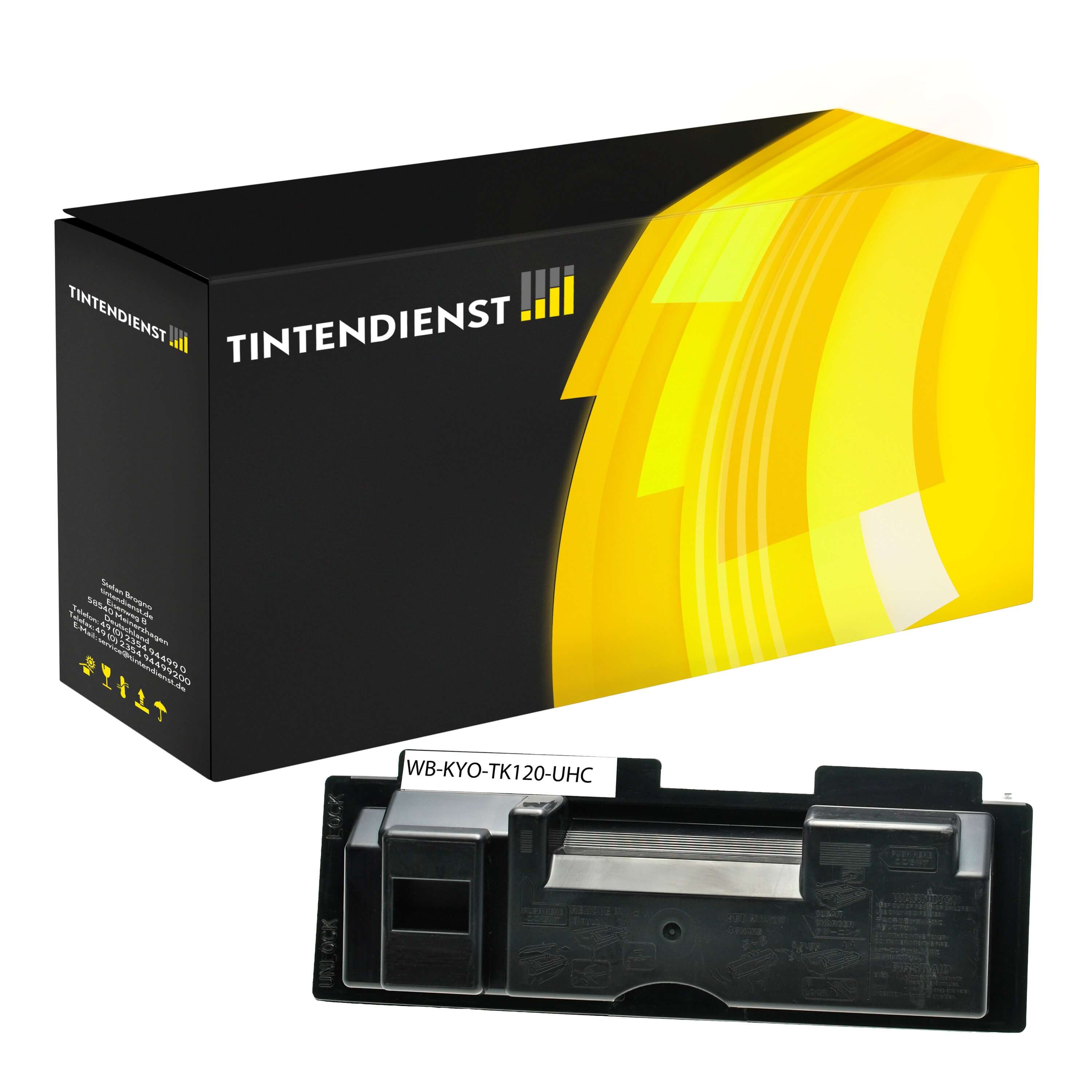 Toner kompatibel zu Kyocera TK-120, schwarz