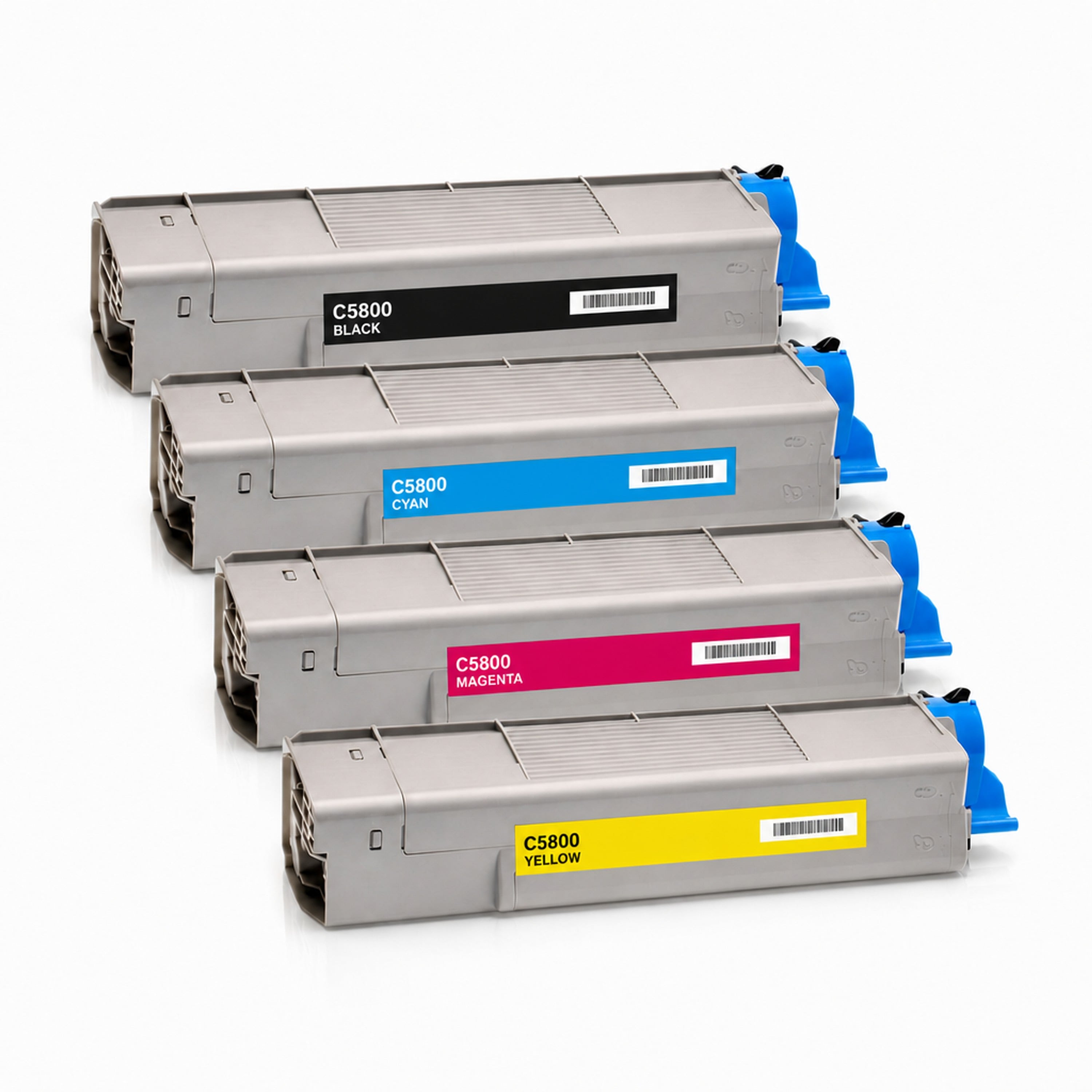 Multipack - Toner ersetzt OKI 43324421, 4 Toner
