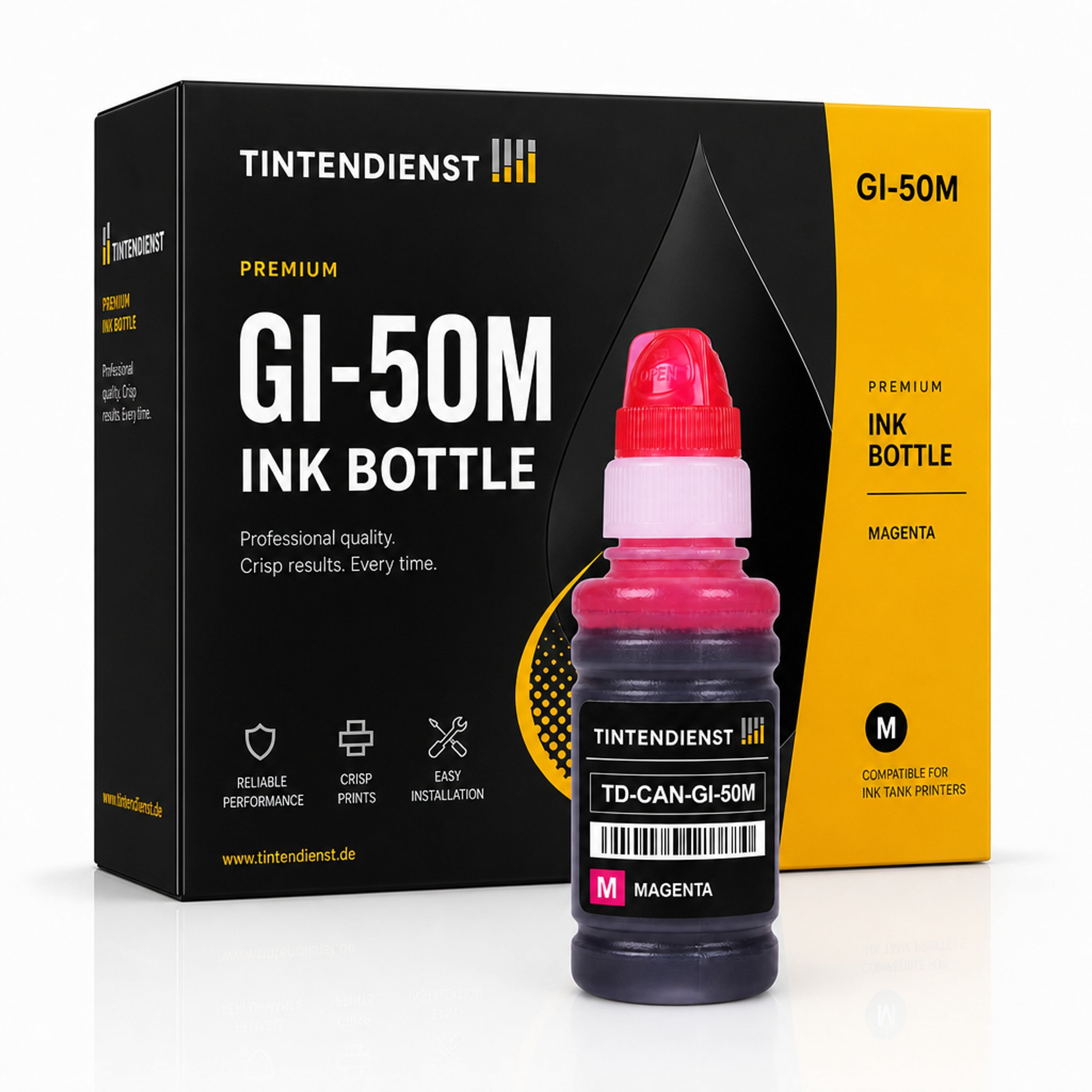 Tintentank kompatibel zu Canon GI-50M, magenta