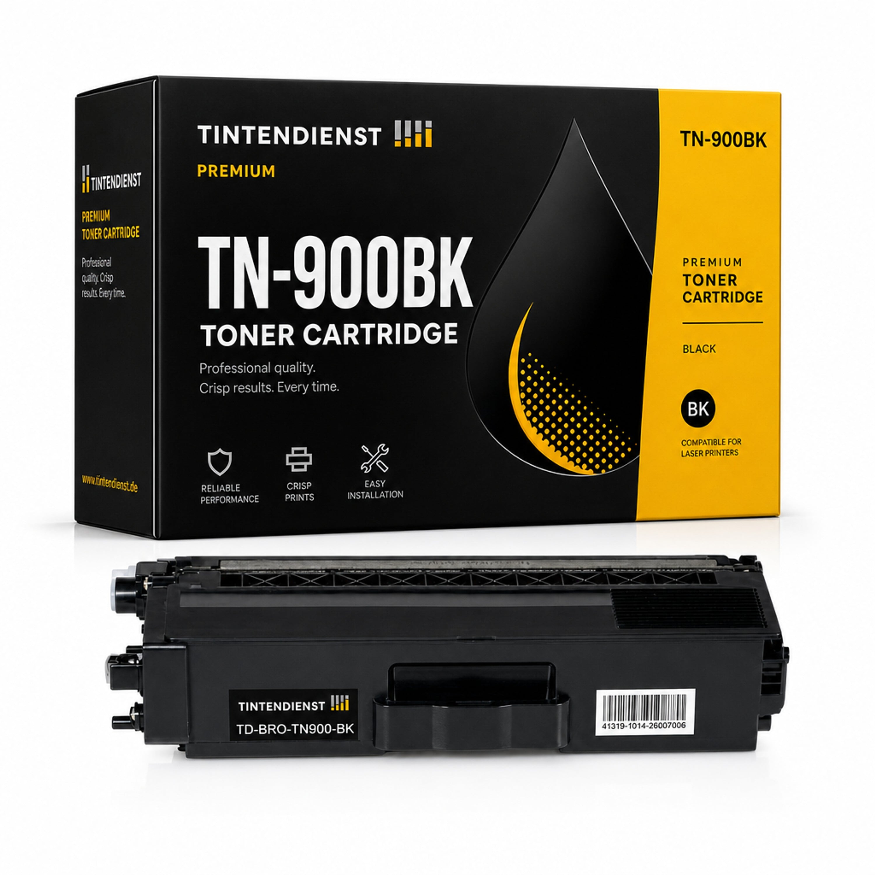 Toner kompatibel zu Brother TN-900BK, schwarz