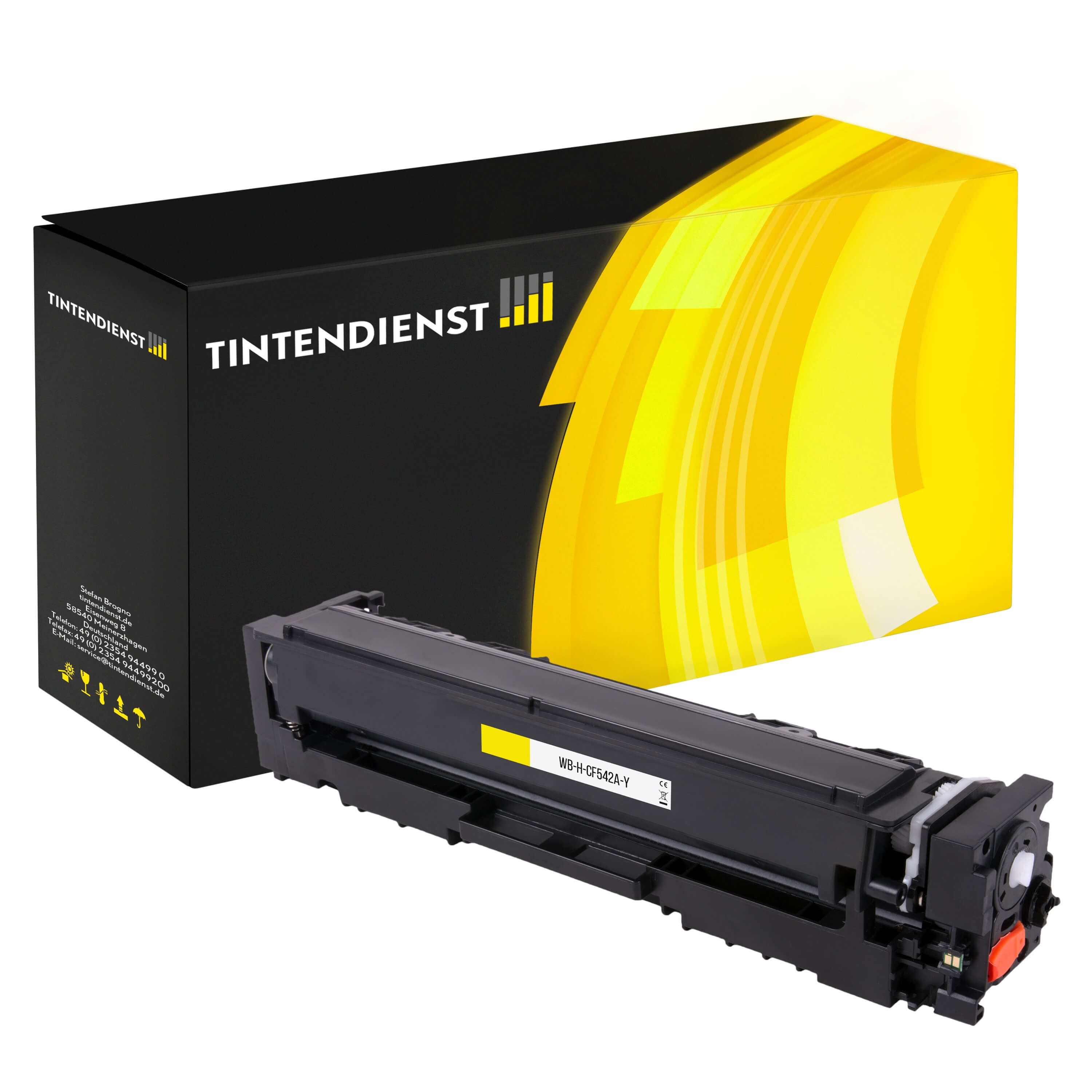 Tintendienst Toner HP CF542A y