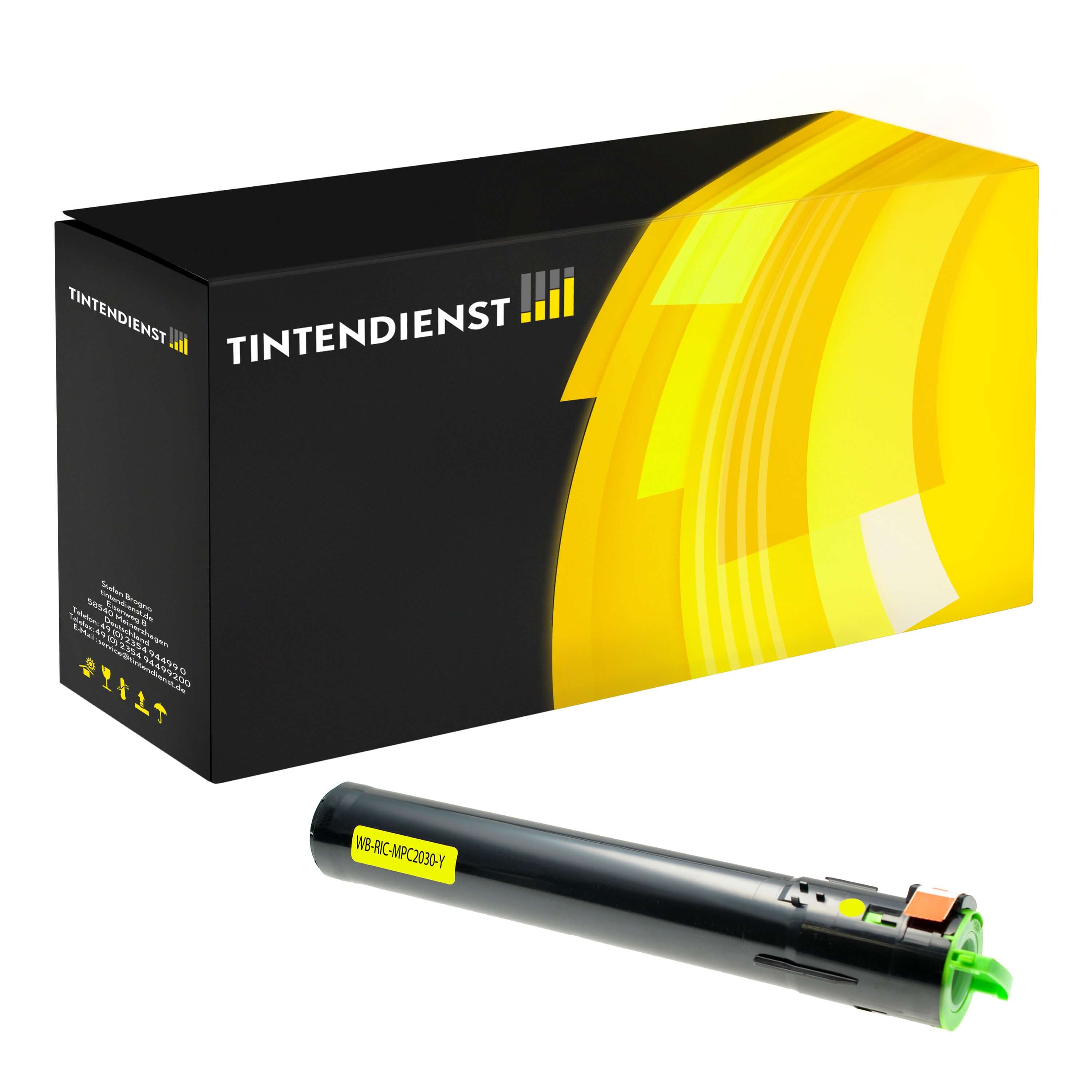 Toner kompatibel zu Ricoh 841199, gelb