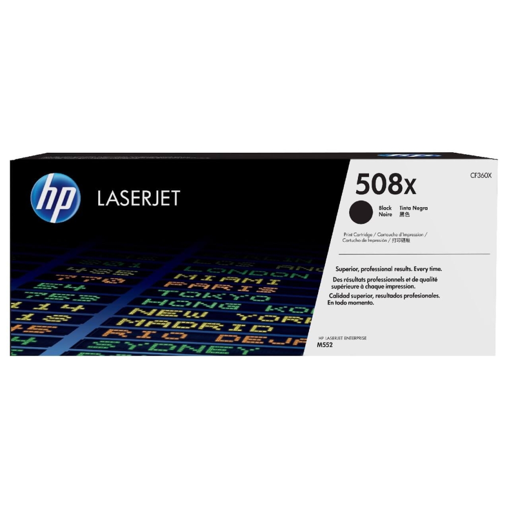 Original HP Toner CF360X/508X bk