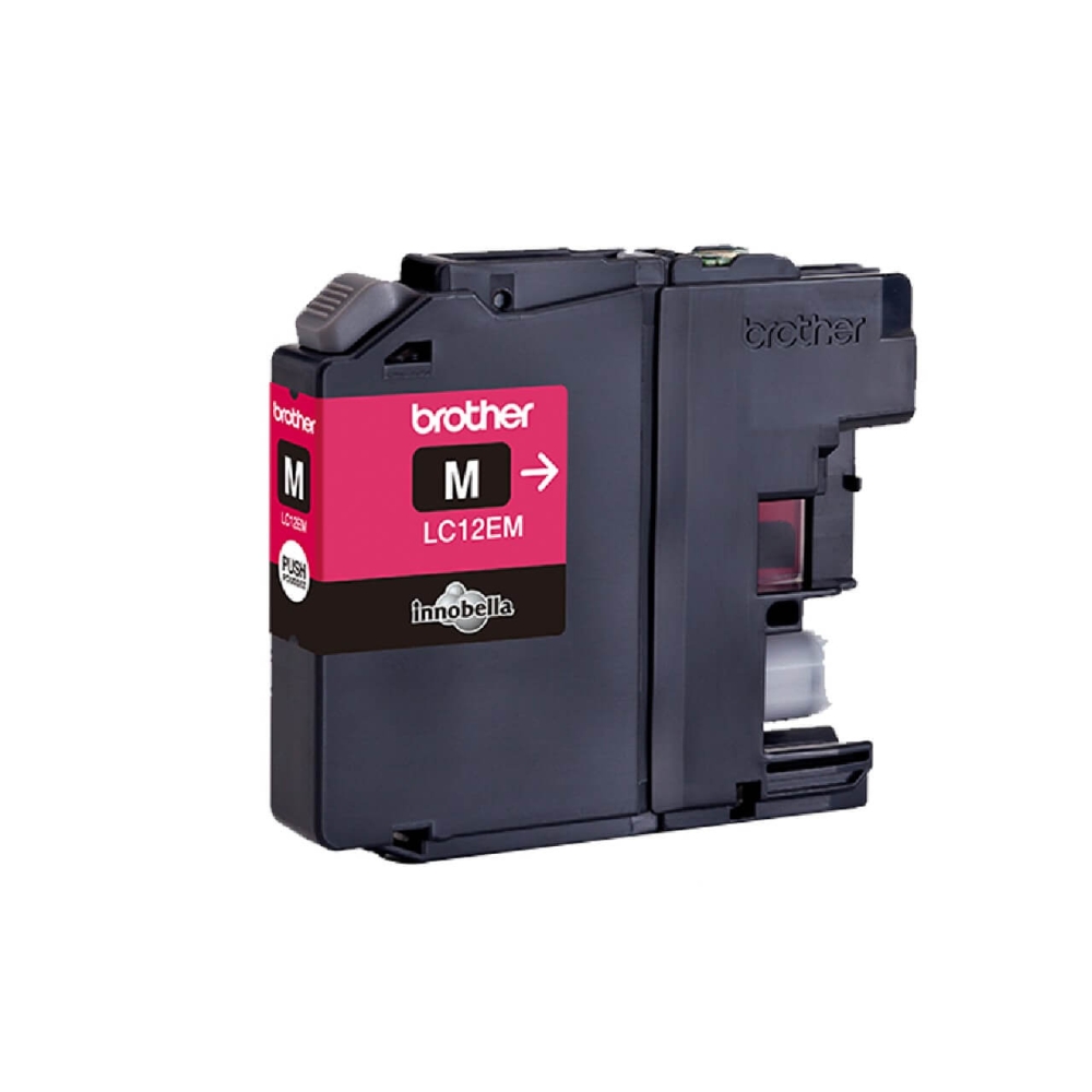 Original Brother Tintenpatrone LC-12EM Magenta