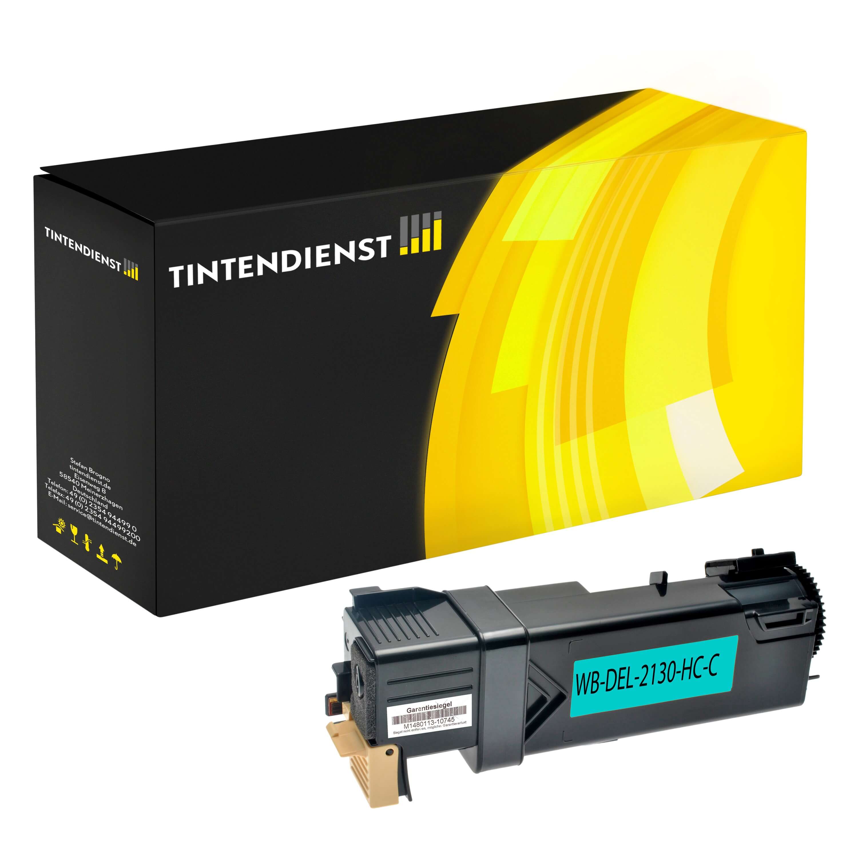 Toner kompatibel zu Dell FM065, cyan