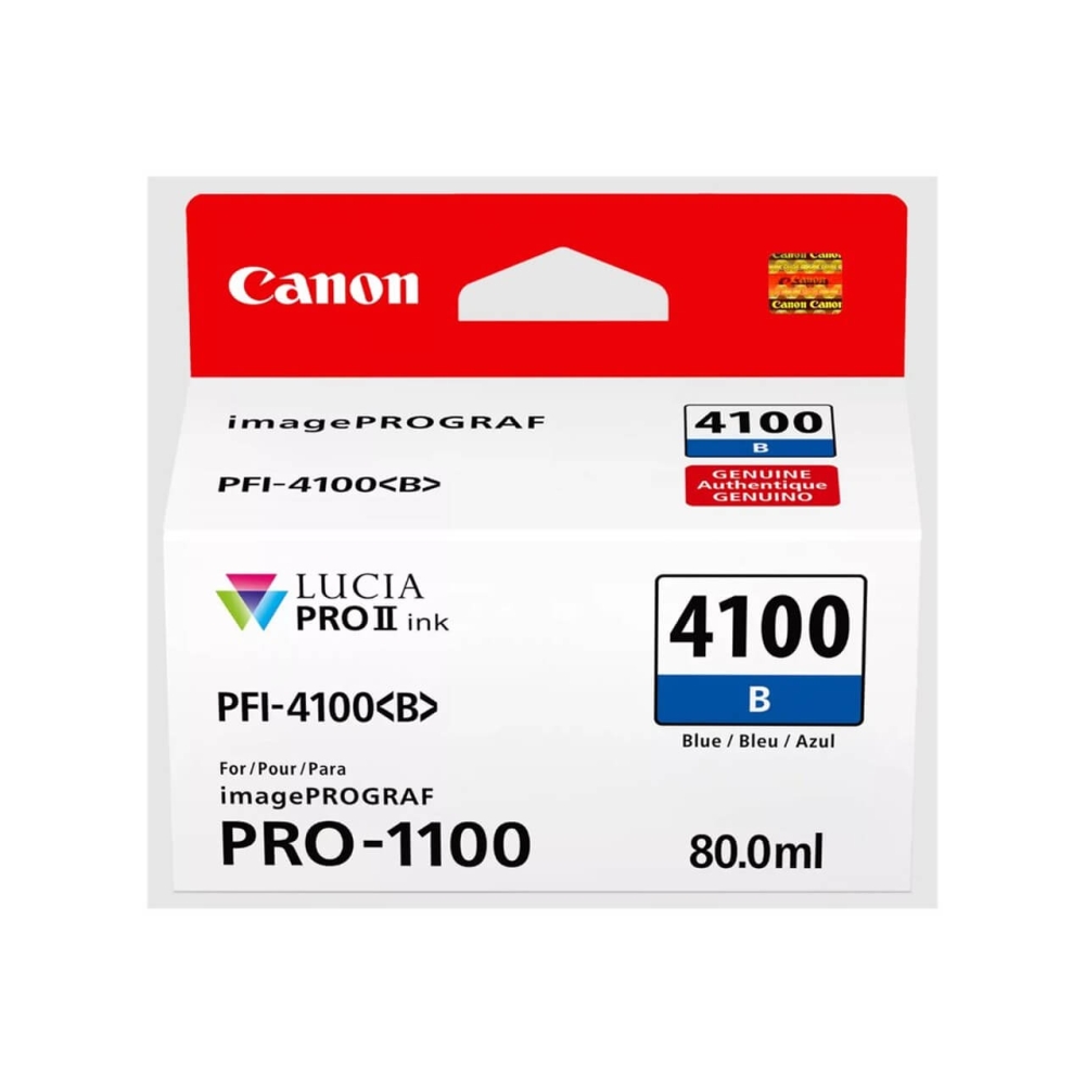 Original Canon Tintenpatrone 6786C001 / PFI-4100B Blau