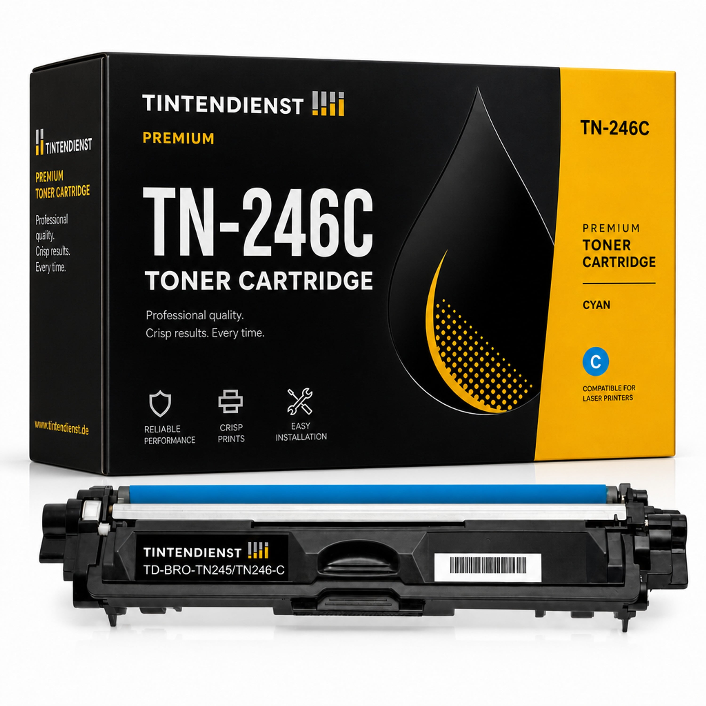 Toner kompatibel zu Brother TN-246C, cyan