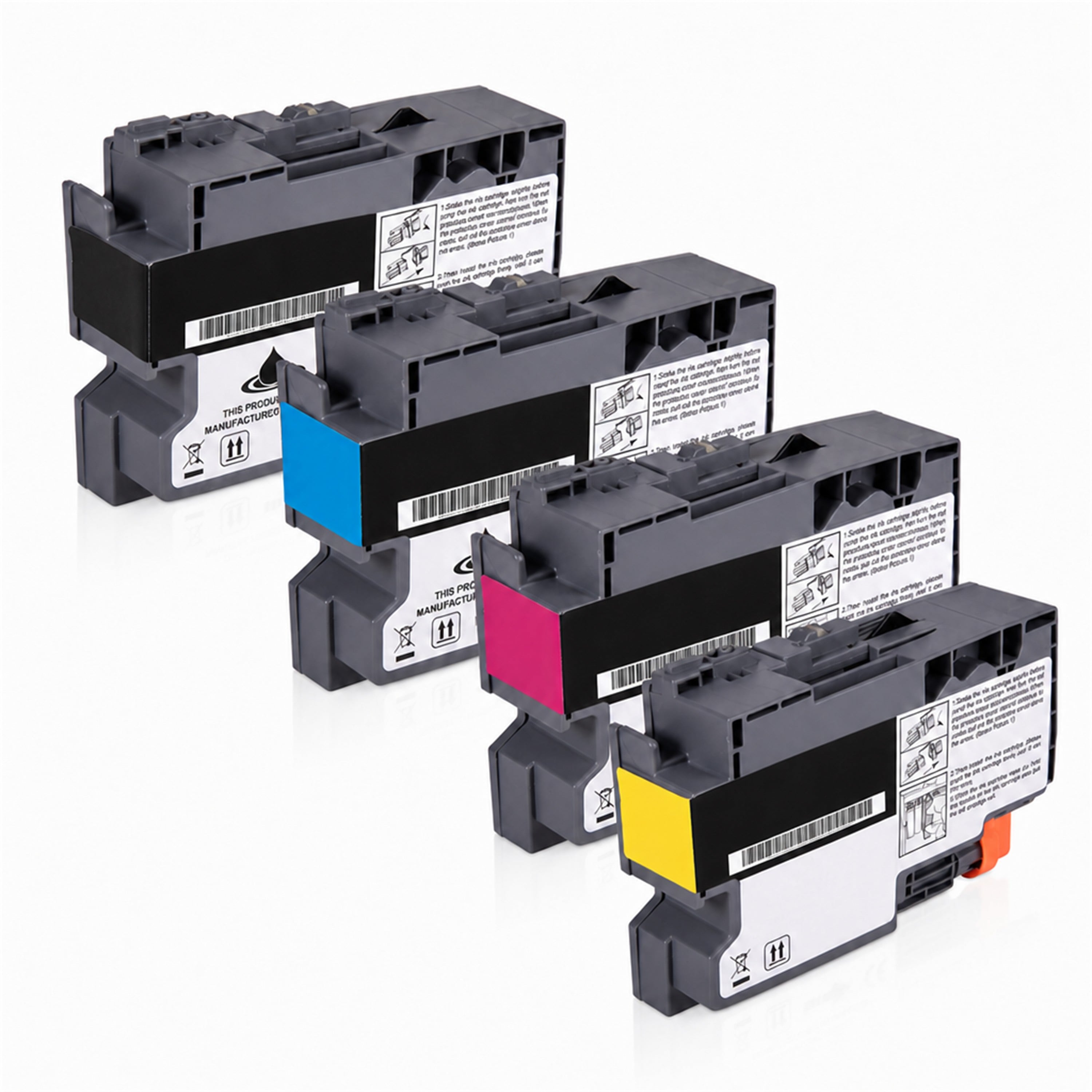 Multipack - Druckerpatrone ersetzt Brother LC-3233, 4 Patronen