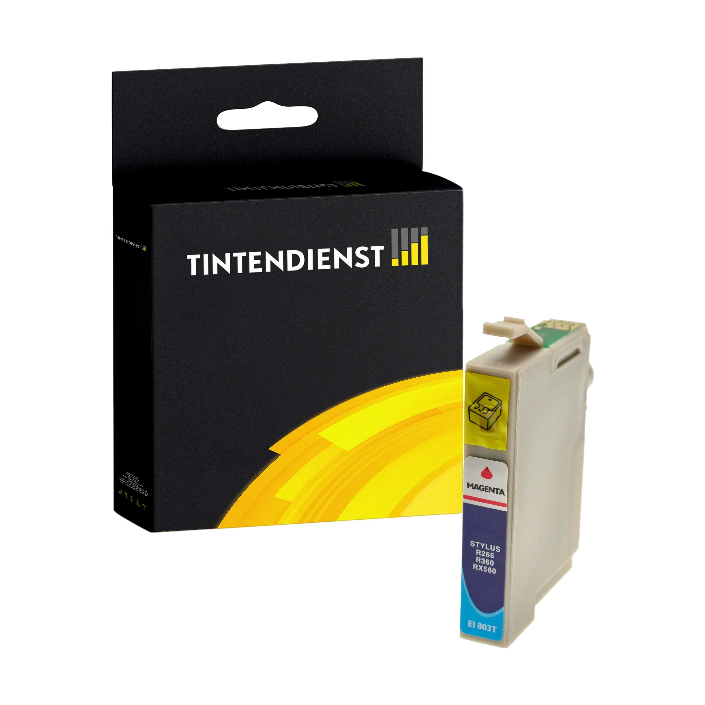 Epson T0803 Druckerpatrone (C13T08034011) magenta – Tintendienst kompatibel