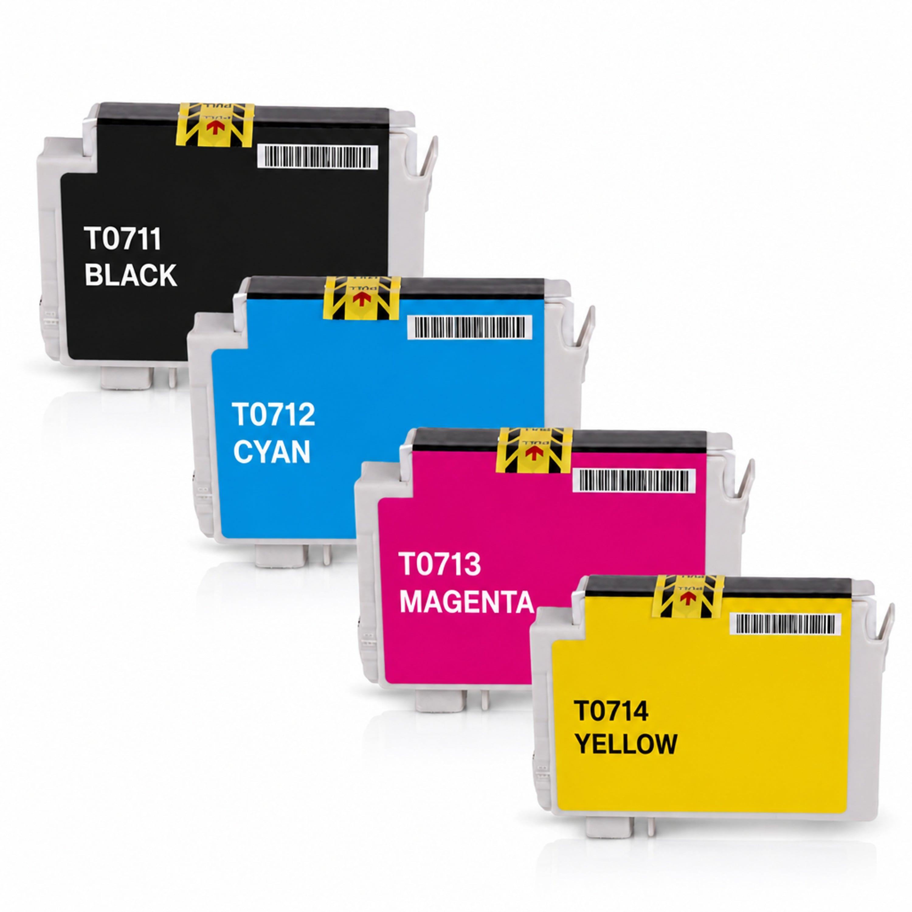 Multipack - Druckerpatrone ersetzt Epson C13T07114011, 4 Patronen
