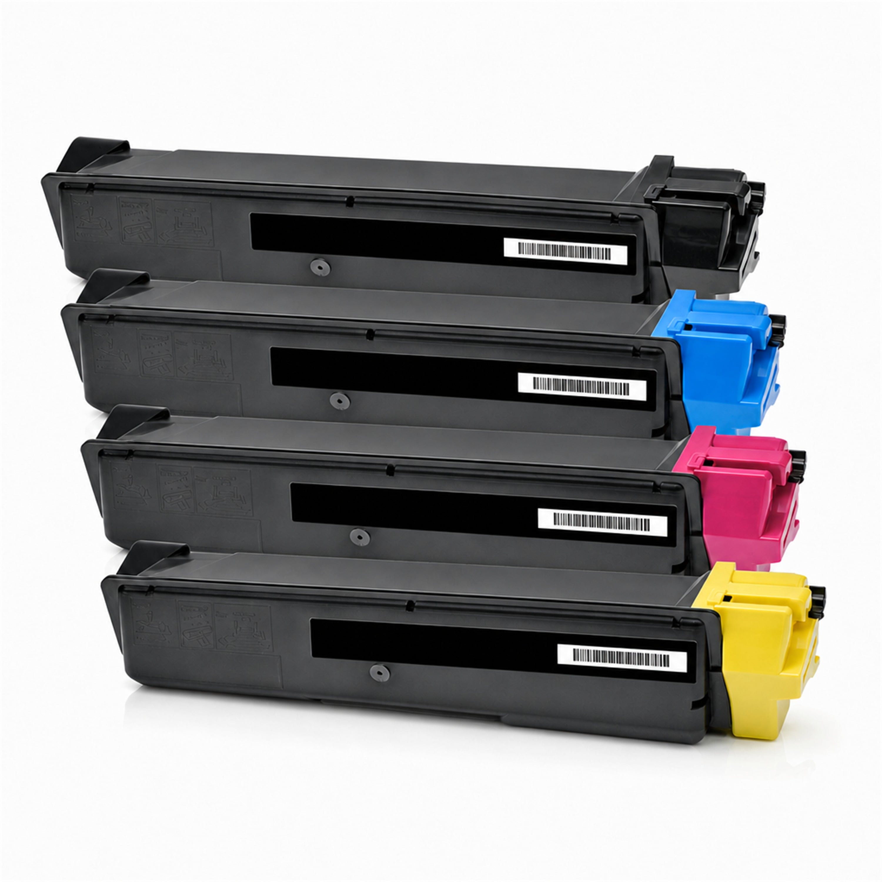 Multipack - Toner ersetzt Kyocera 1T02KVCNL0, 4 Toner