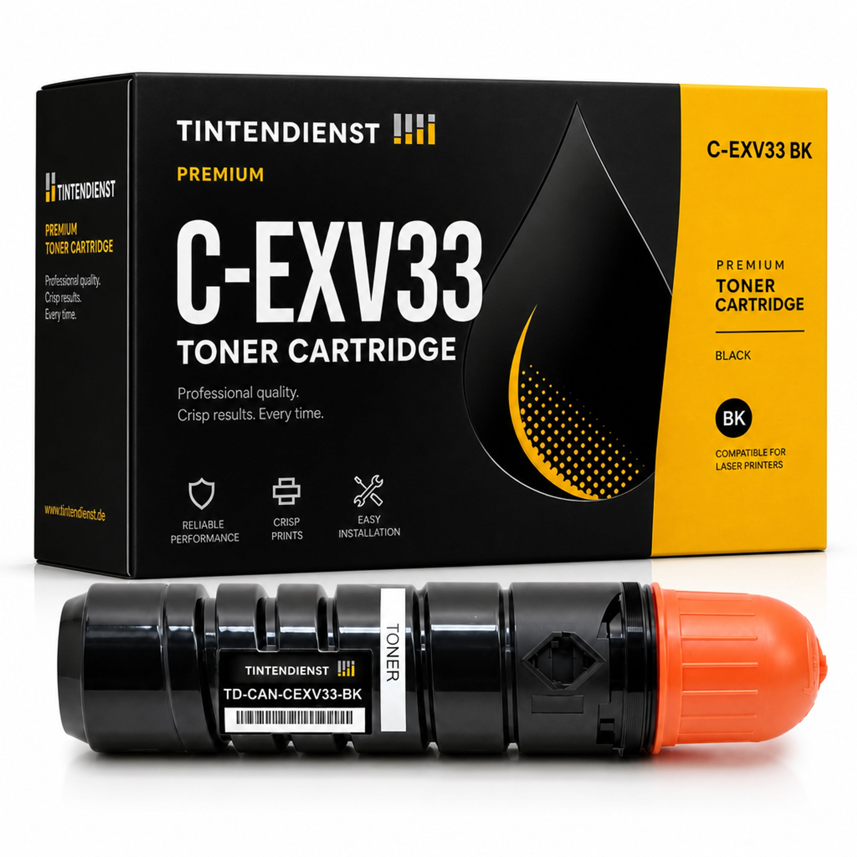 Toner kompatibel zu Canon C-EXV33, schwarz