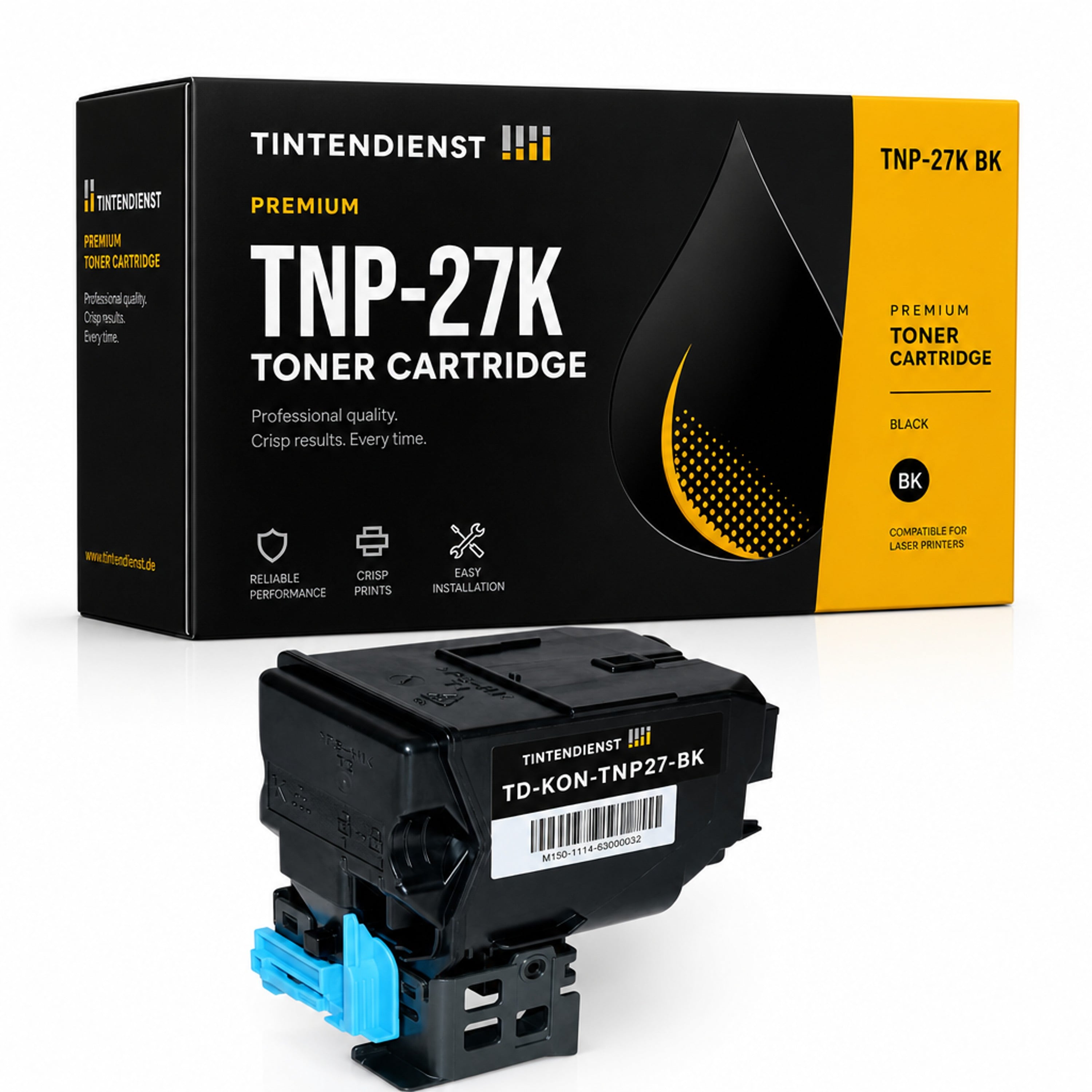 Toner kompatibel zu Konica Minolta TNP-27K, schwarz