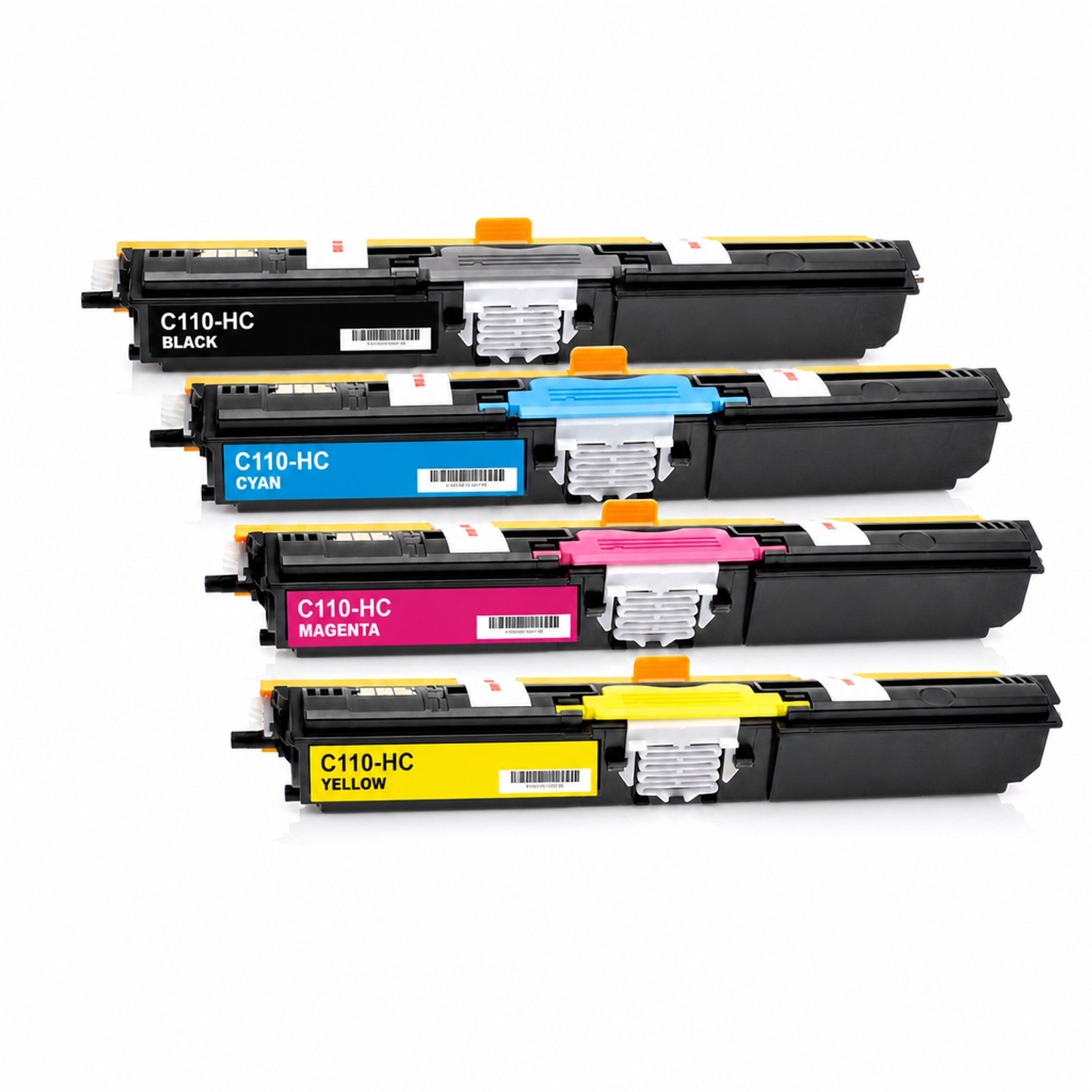 Multipack - Toner ersetzt OKI 44250721, 4 Toner