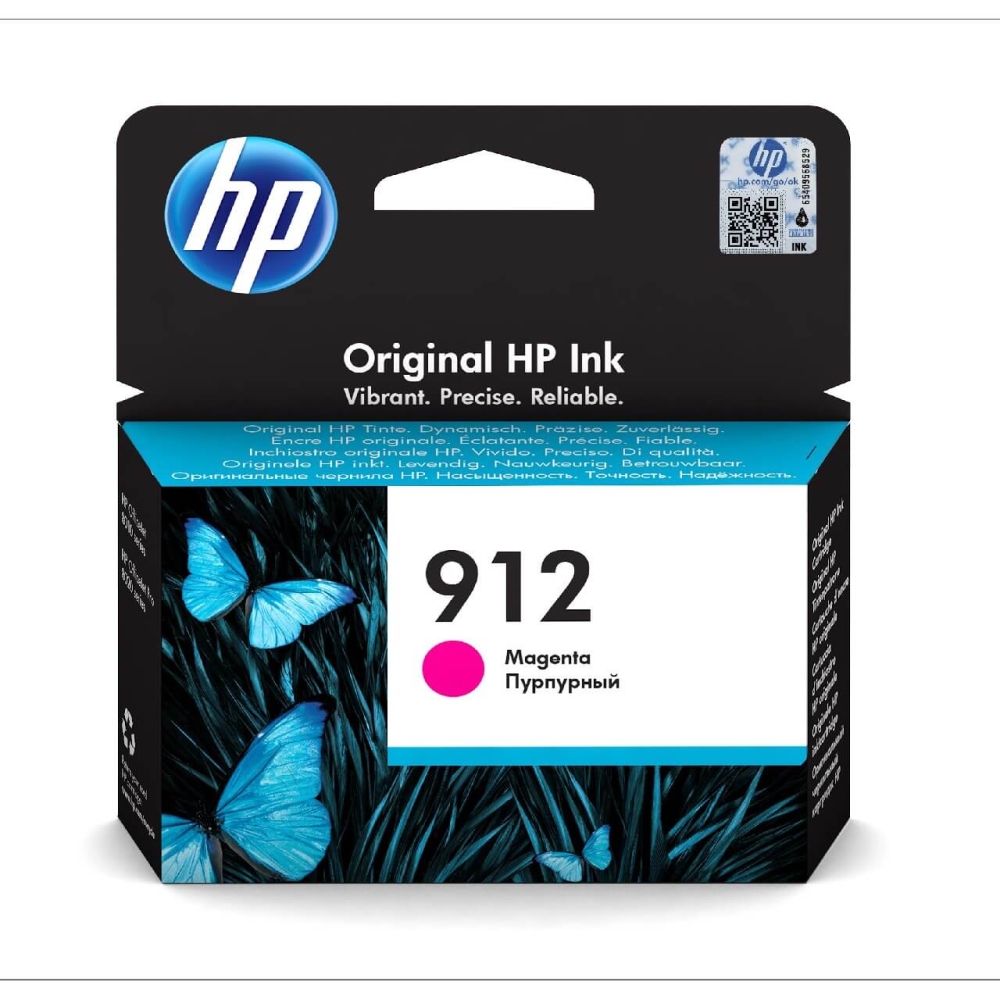 Original HP Tintenpatrone 3YL78AE / 912 Magenta