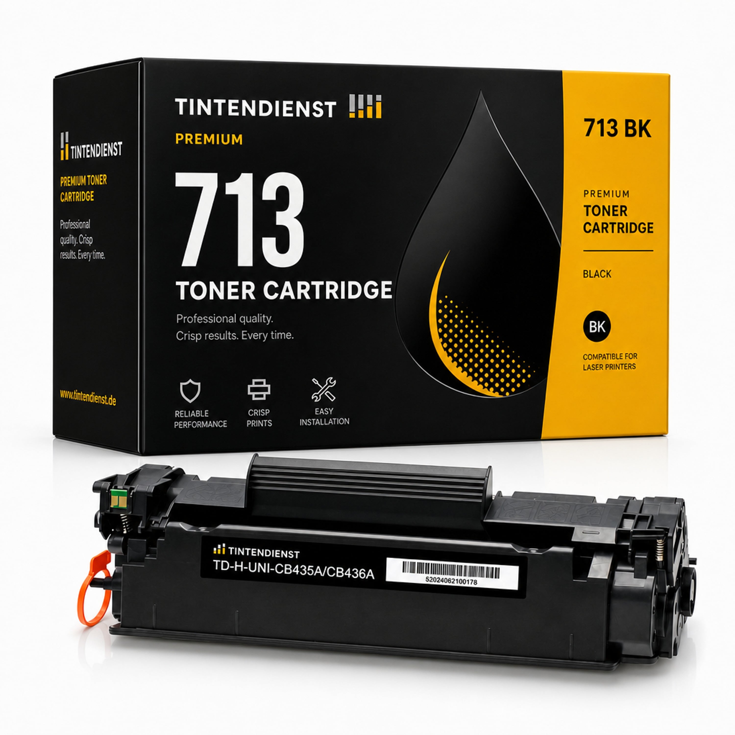 Toner kompatibel zu Canon 713, schwarz