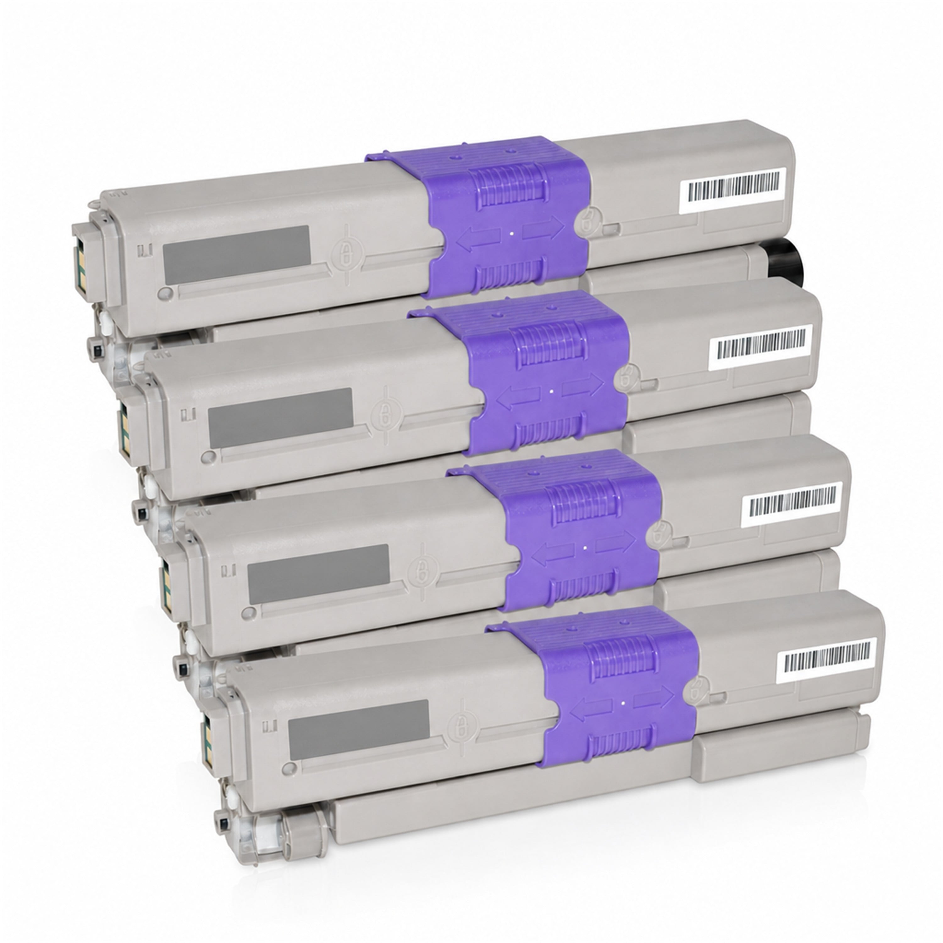 Multipack - Toner ersetzt OKI 44469740, 4 Toner