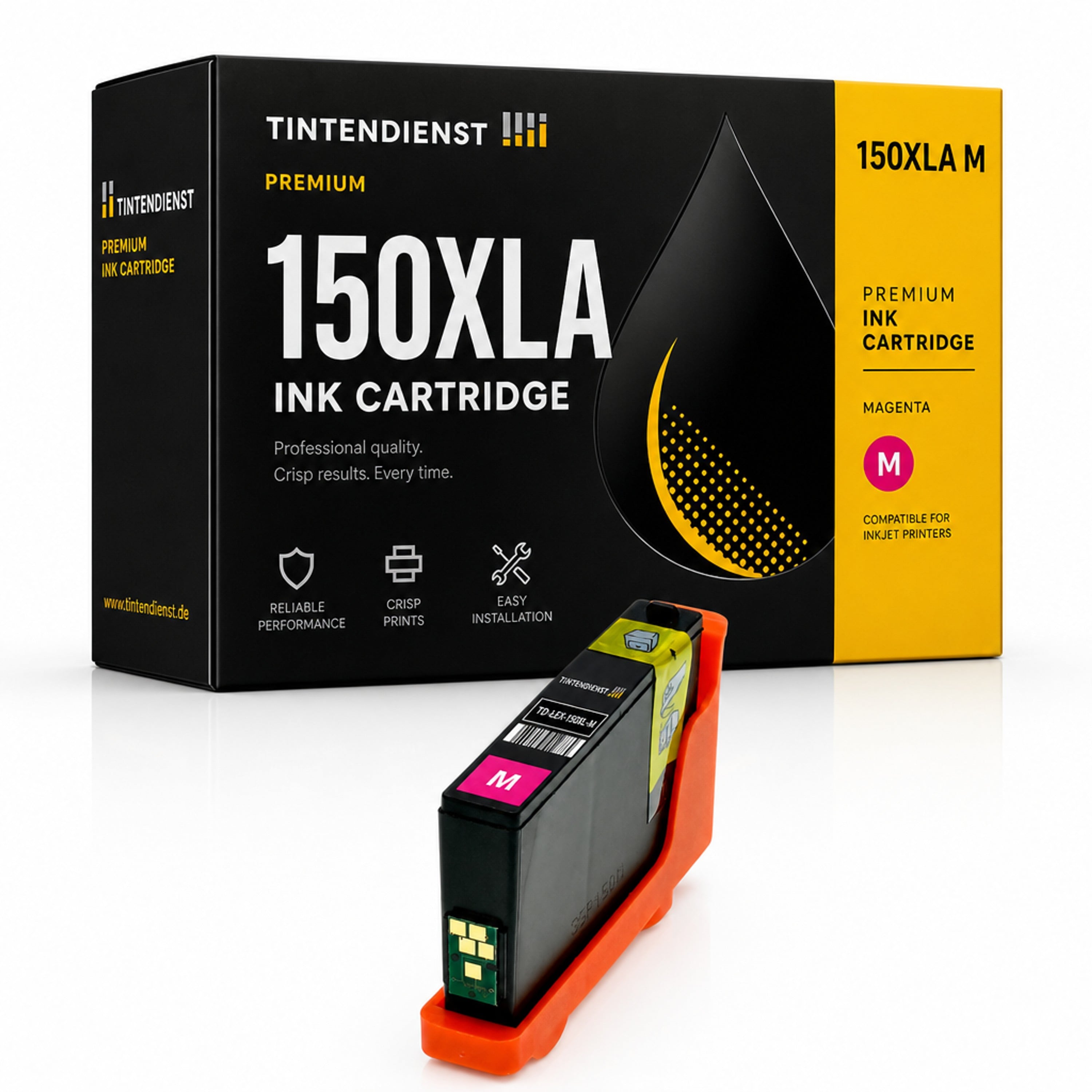 Druckerpatrone kompatibel zu Lexmark 150XLA, magenta