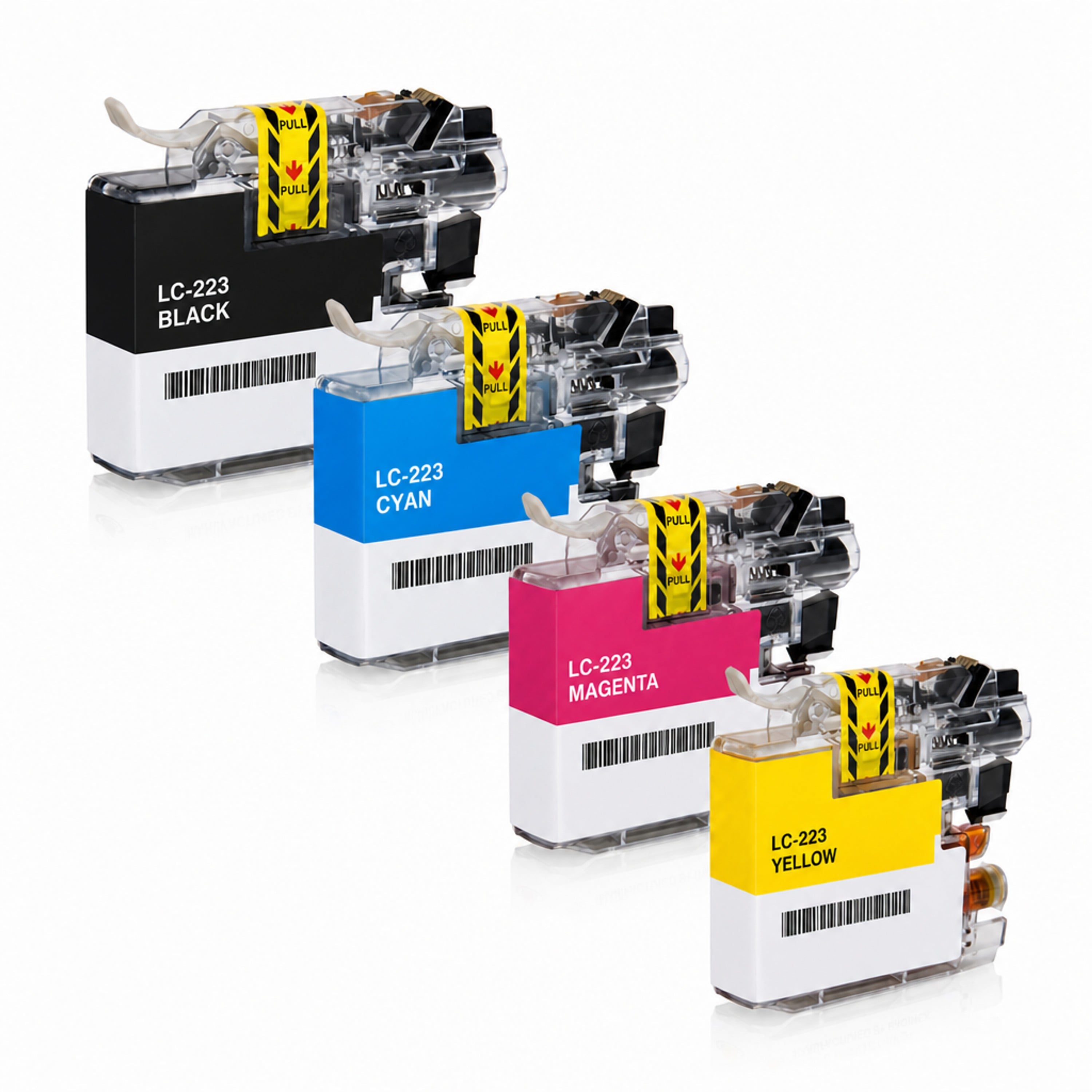 Multipack - Druckerpatrone ersetzt Brother LC-223, 4 Patronen
