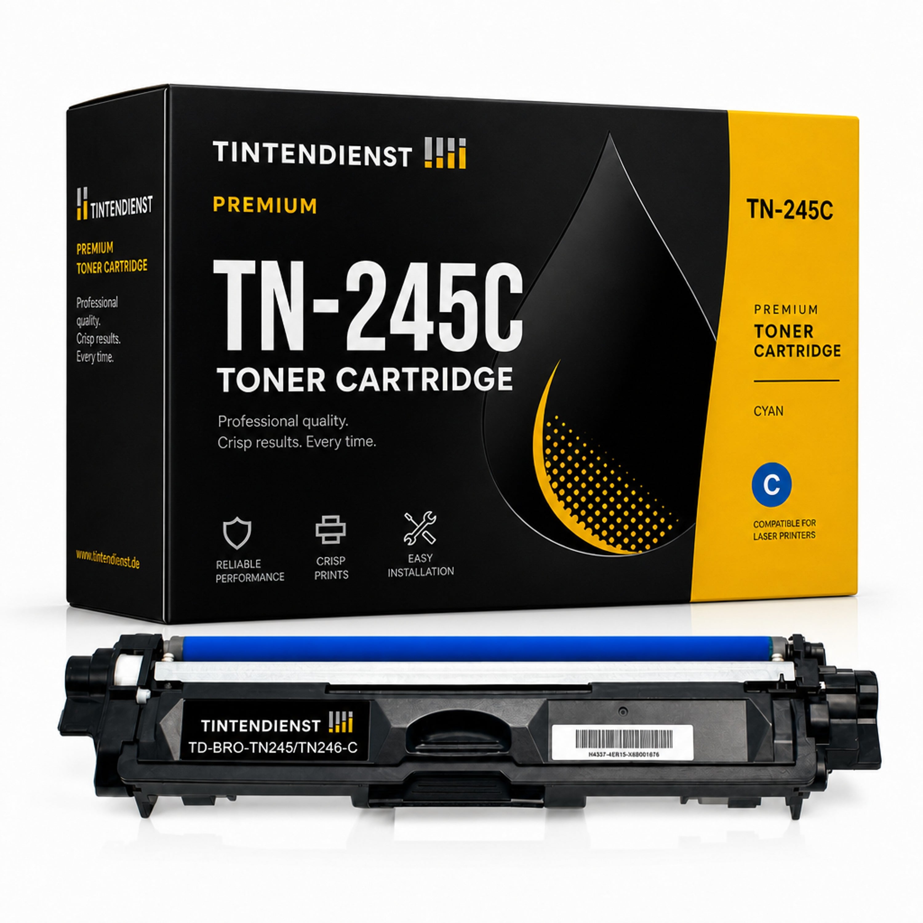 Toner kompatibel zu Brother TN-245C, cyan