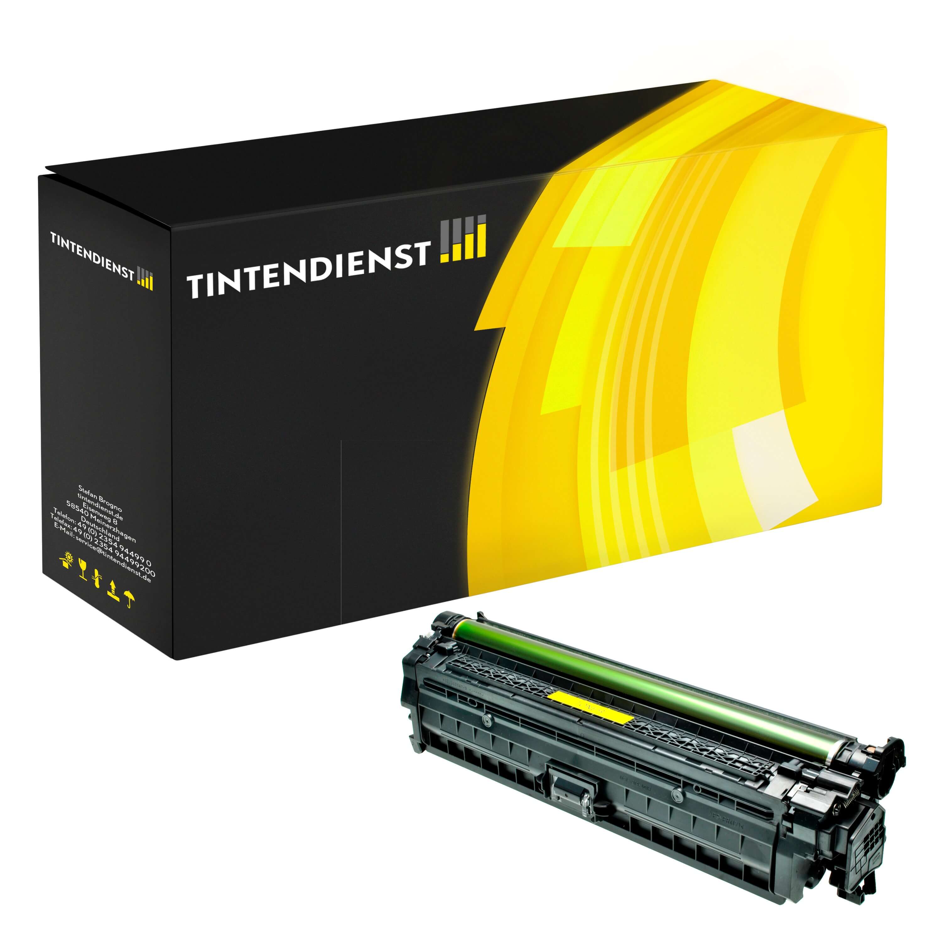 Toner kompatibel zu HP 651A, gelb