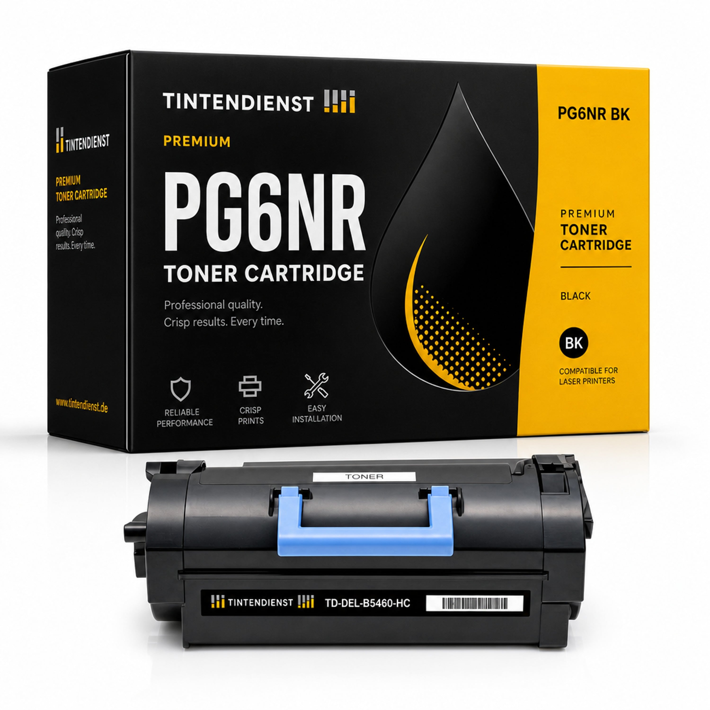 Toner kompatibel zu Dell PG6NR, schwarz