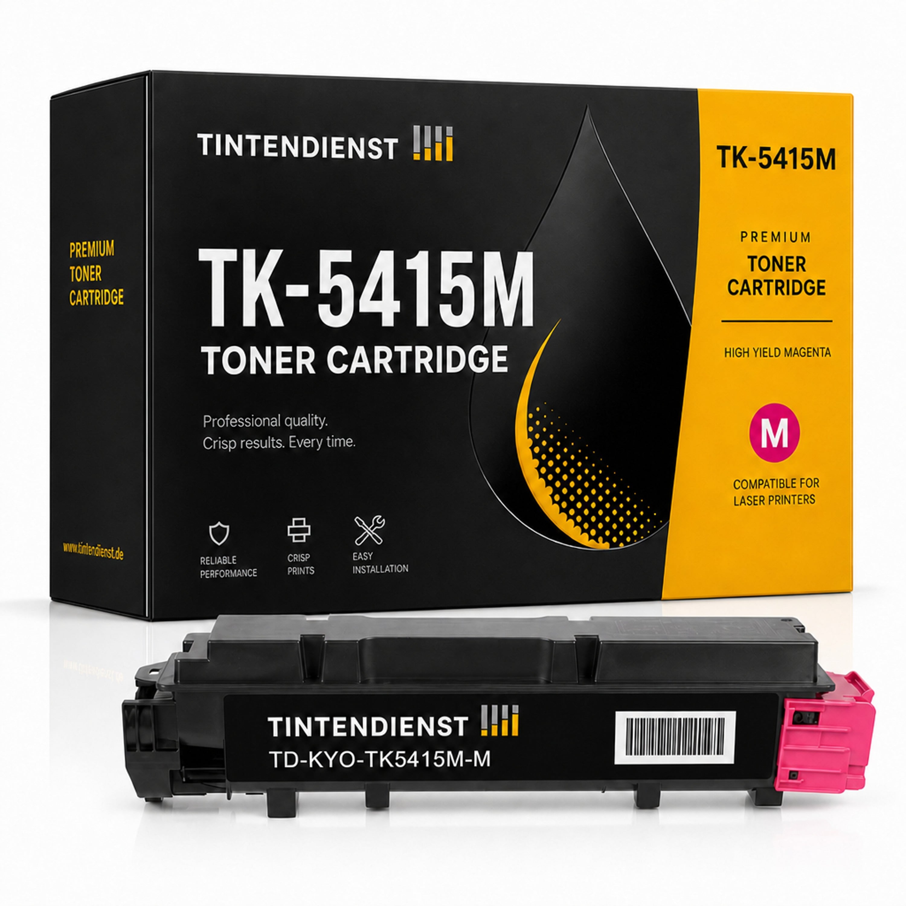 Toner kompatibel zu Kyocera TK-5415M, magenta