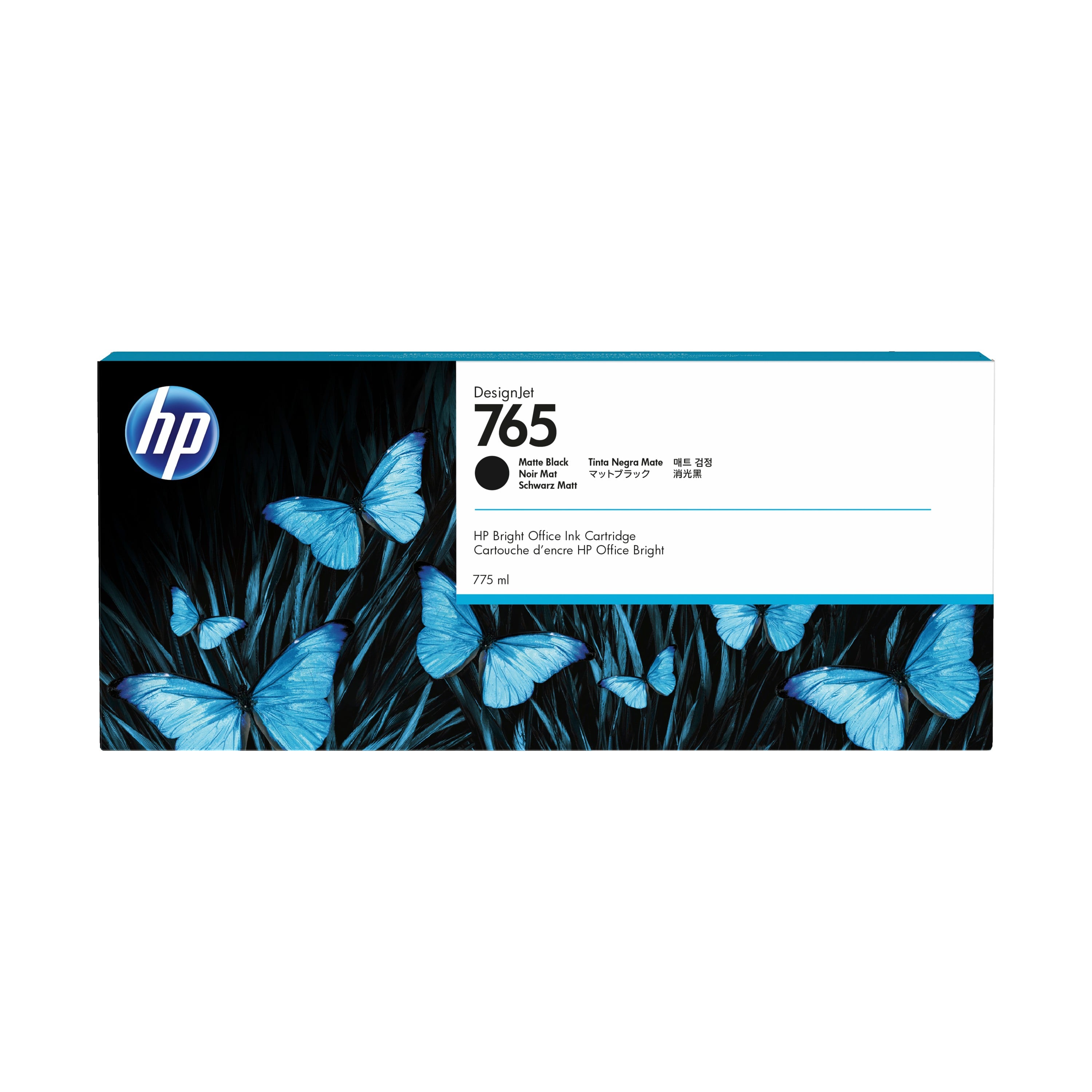 HP 765 Druckerpatrone (F9J55A) schwarz – Original HP