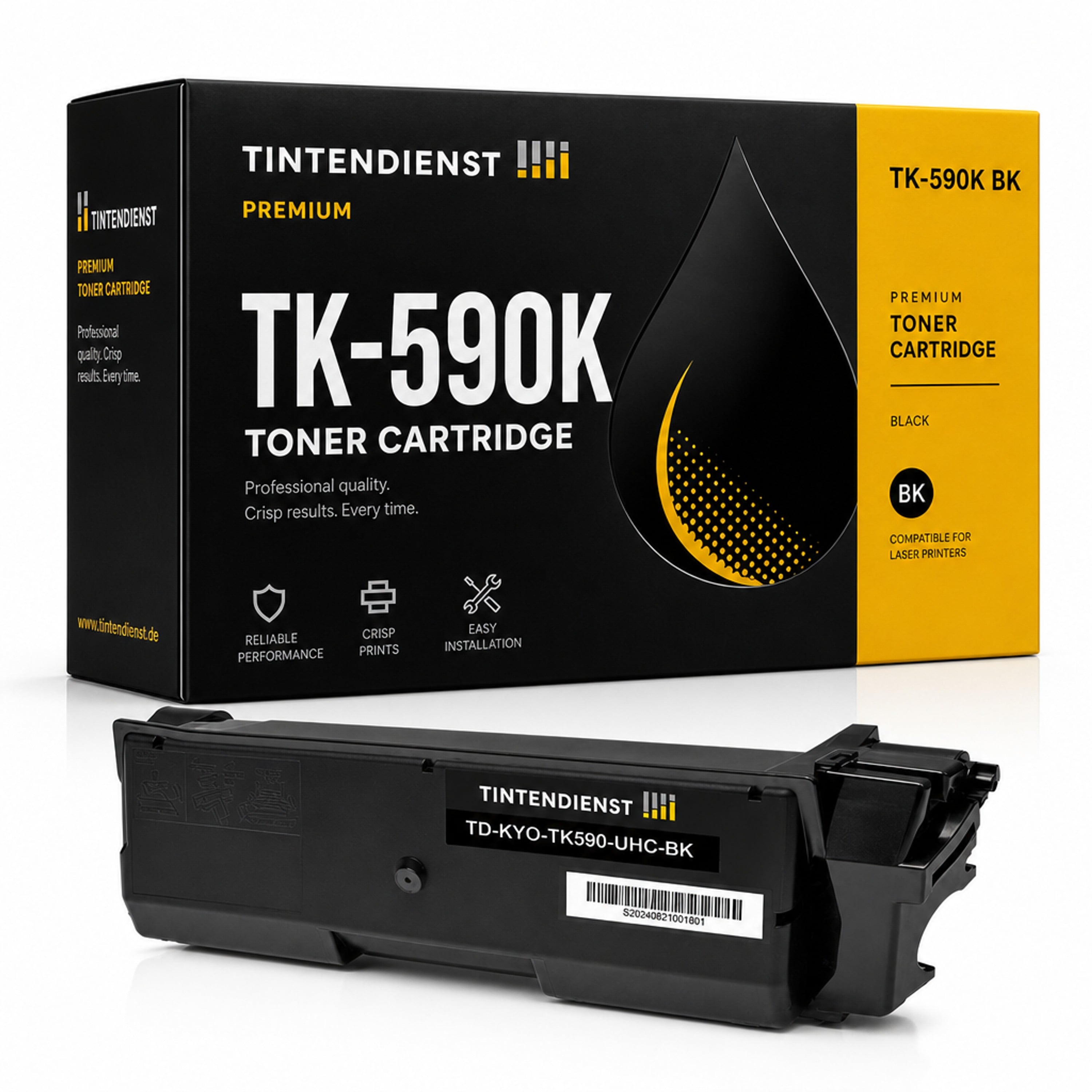 Toner kompatibel zu Kyocera TK-590K XXL, schwarz