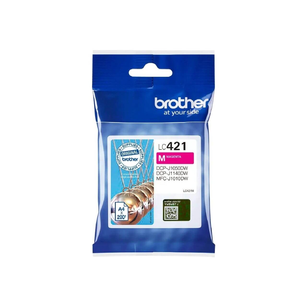 Original Brother Tintenpatrone LC-421M Magenta [XL Füllmenge]