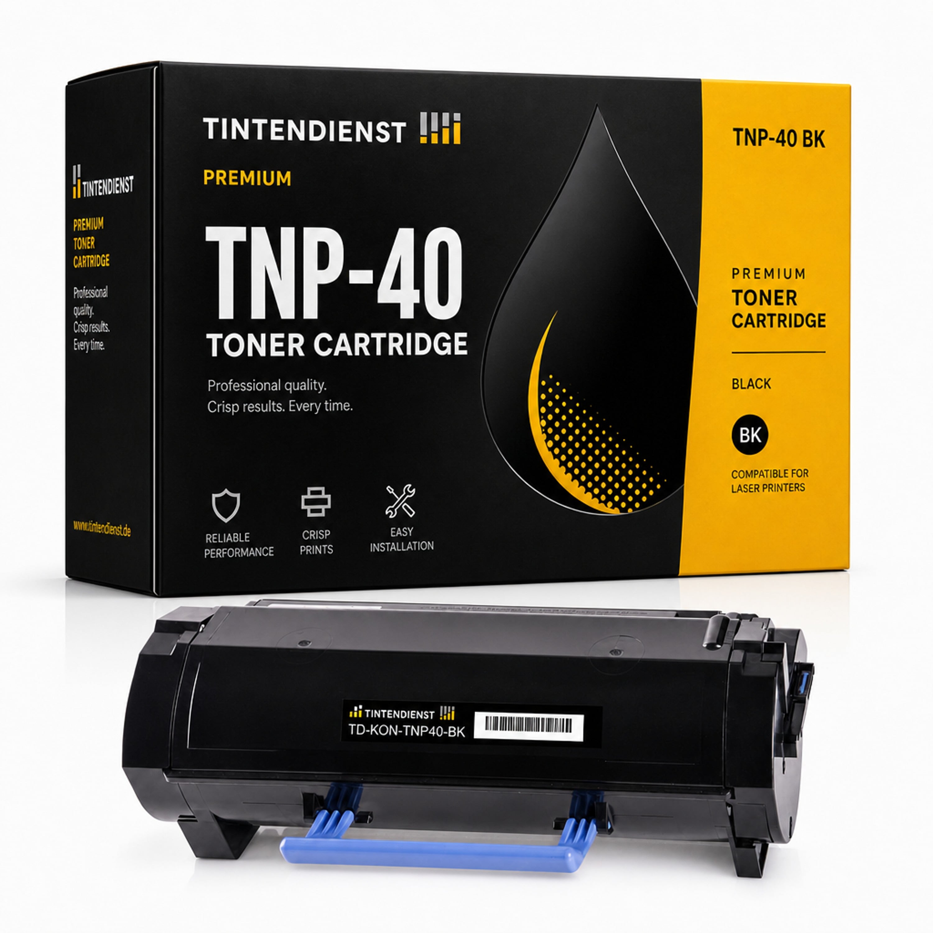 Toner kompatibel zu Konica Minolta TNP-40, schwarz