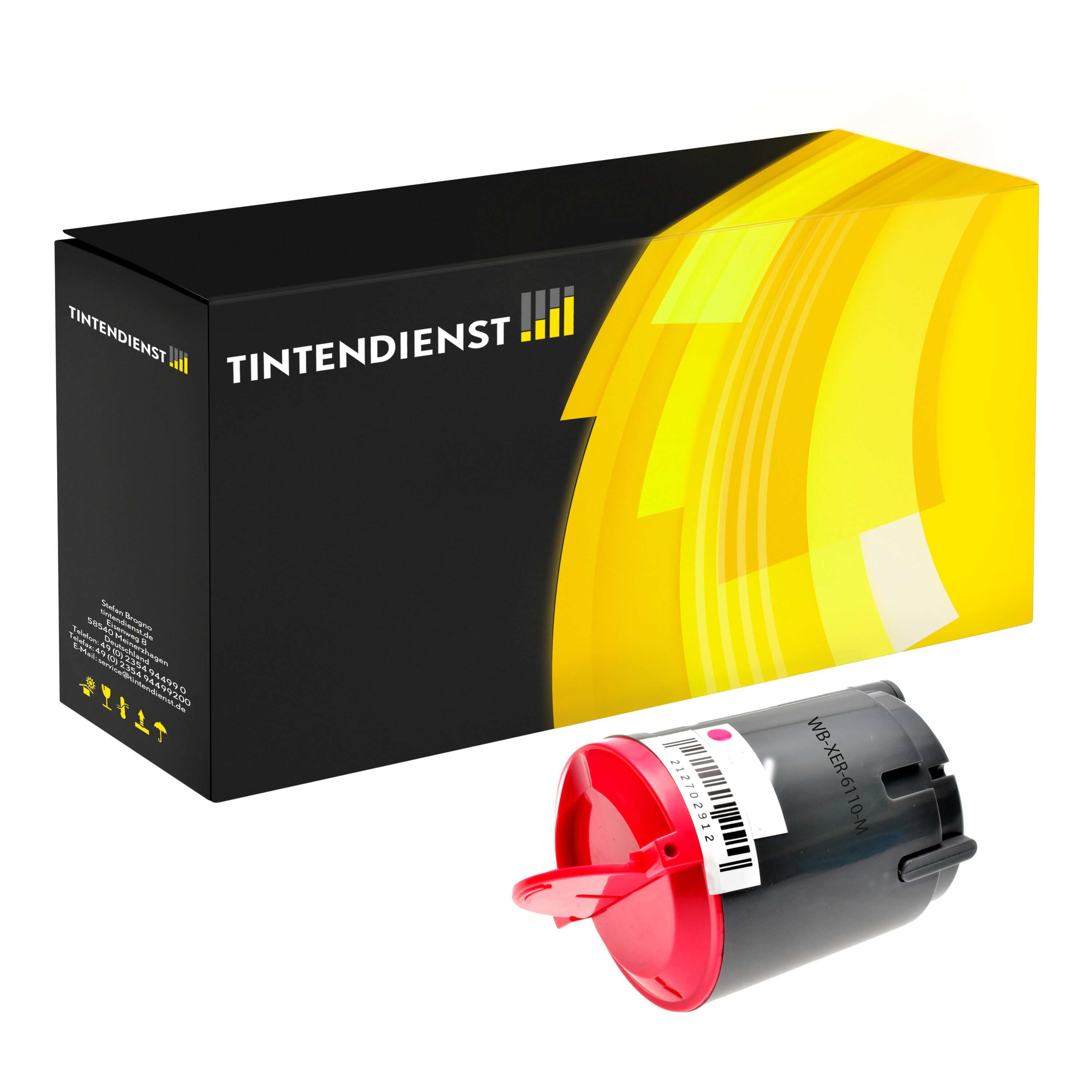 Toner kompatibel zu Xerox 106R01272, magenta