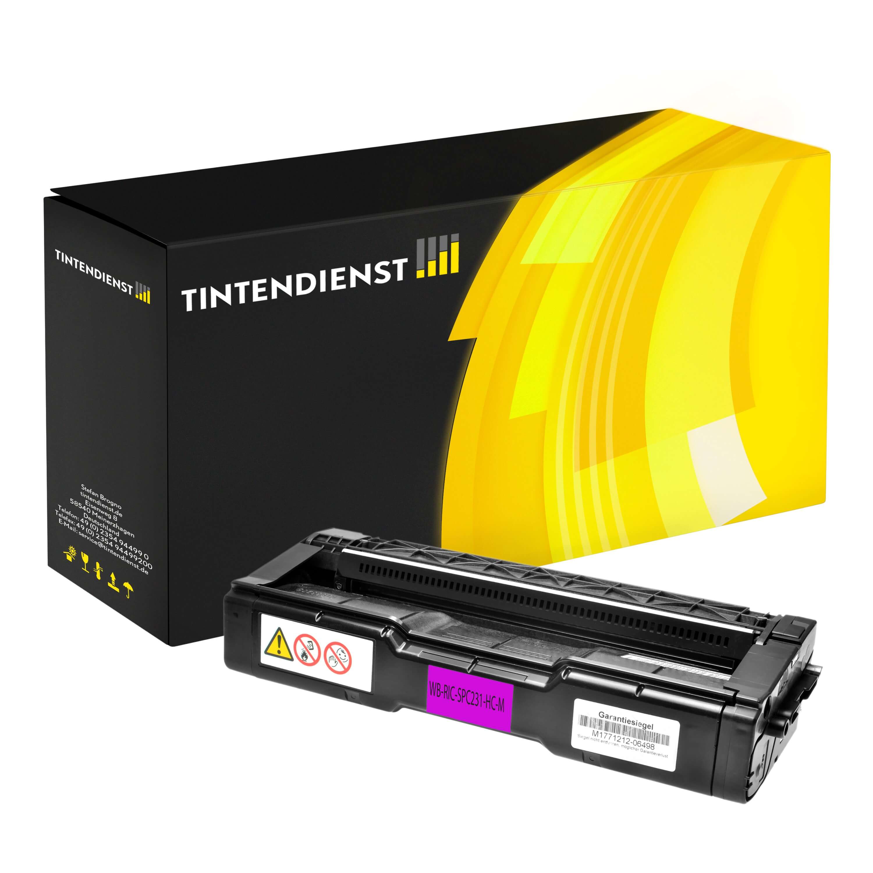 Toner kompatibel zu Ricoh 406481, magenta