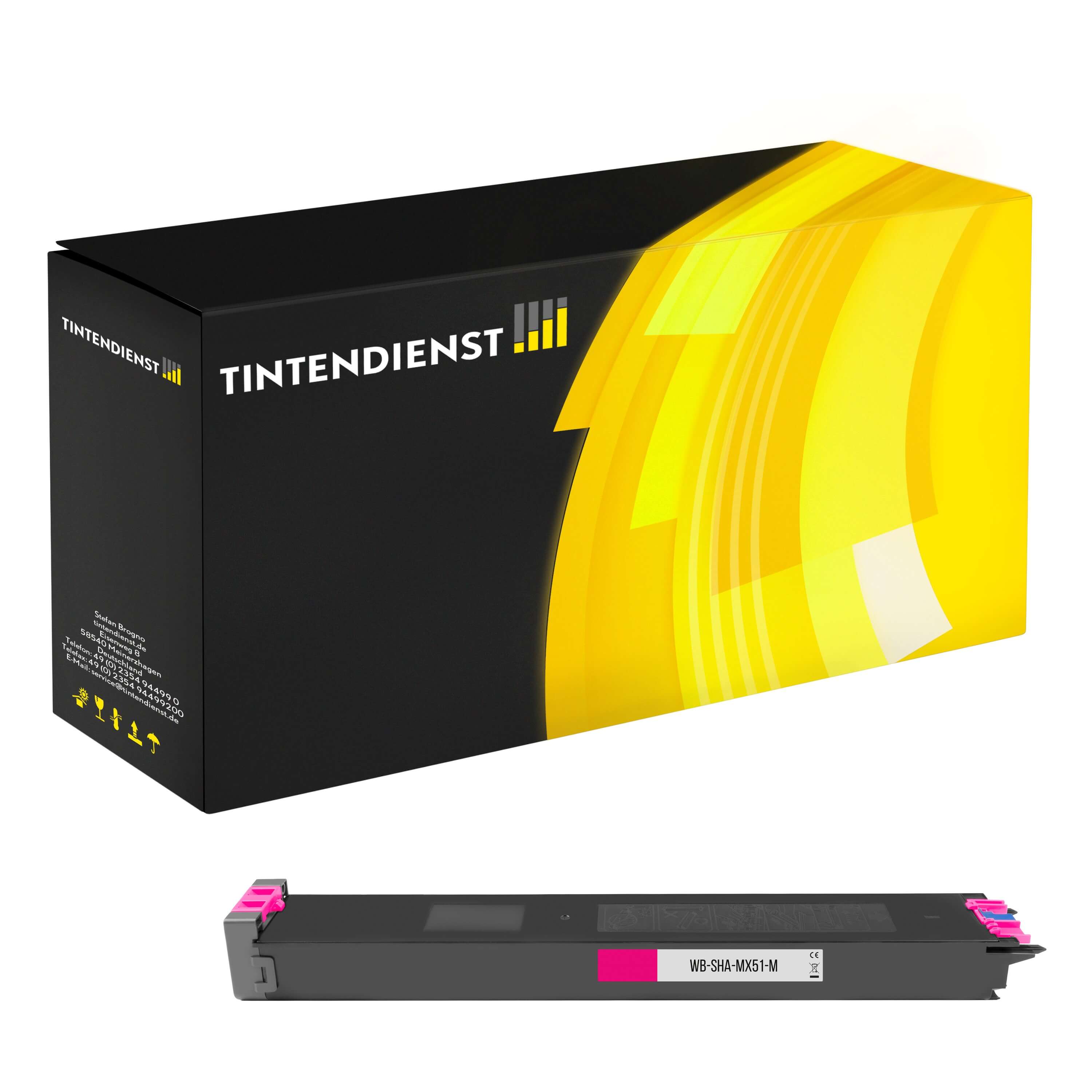 Sharp MX-51GTMA Toner magenta – Tintendienst kompatibel