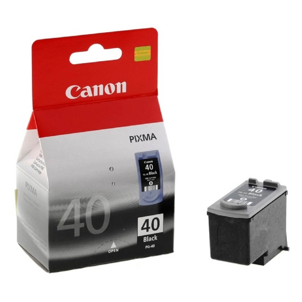 Original Canon Tintenpatrone 0615B001 / PG-40 Schwarz