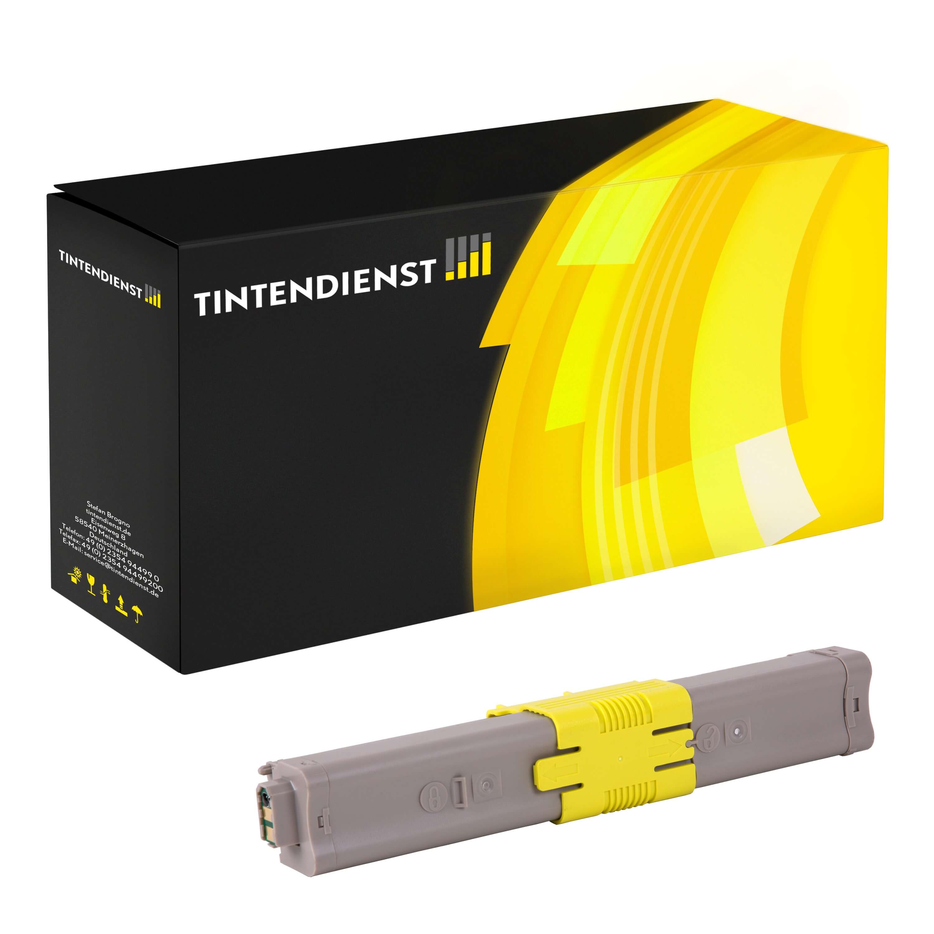 OKI 44973533 Toner gelb – Tintendienst kompatibel