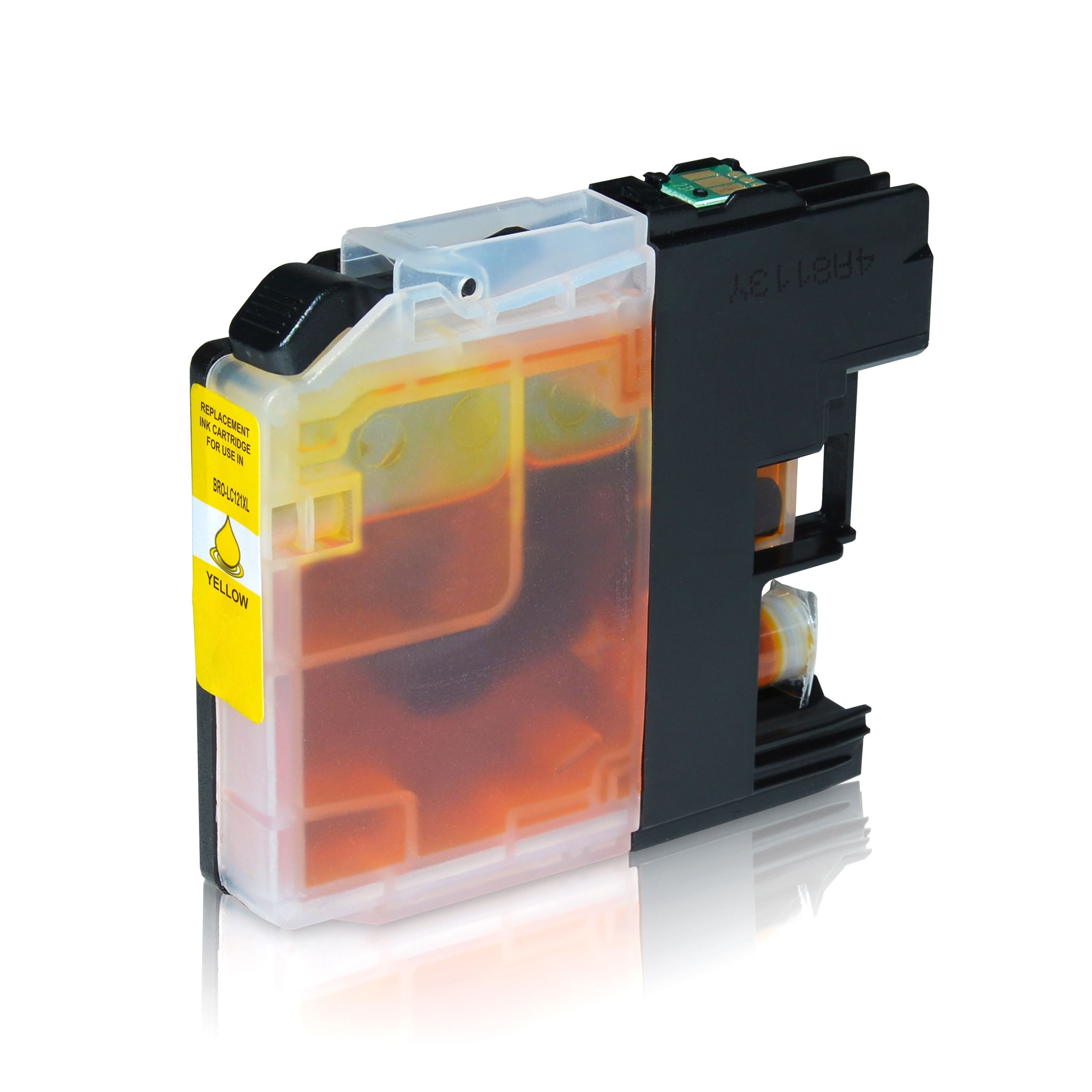 Druckerpatrone ersetzt Brother LC-123Y, gelb