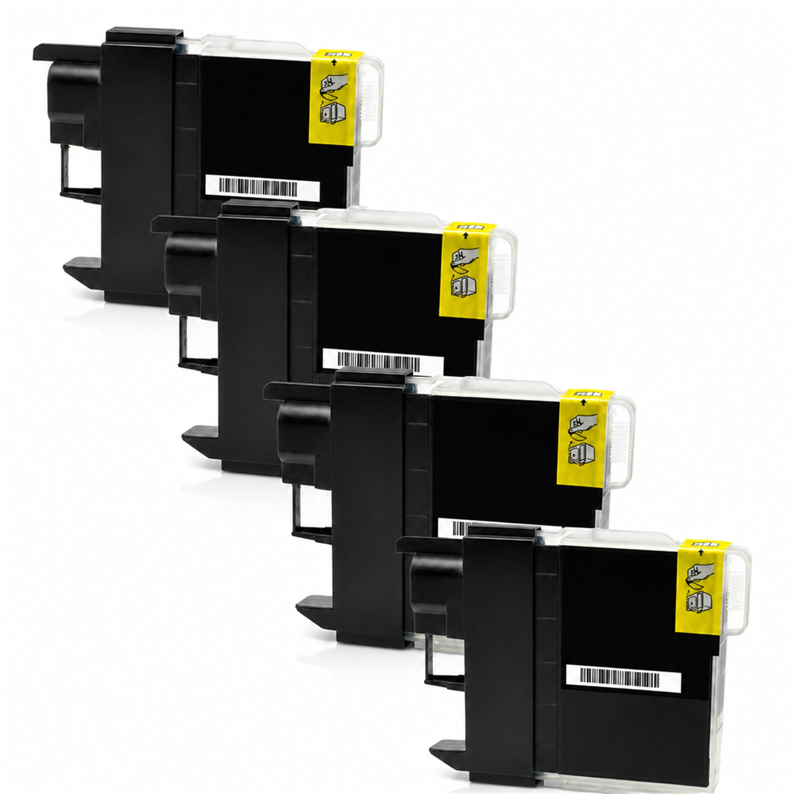 Multipack - Druckerpatrone ersetzt Brother LC-1100 XL, 4 Patronen