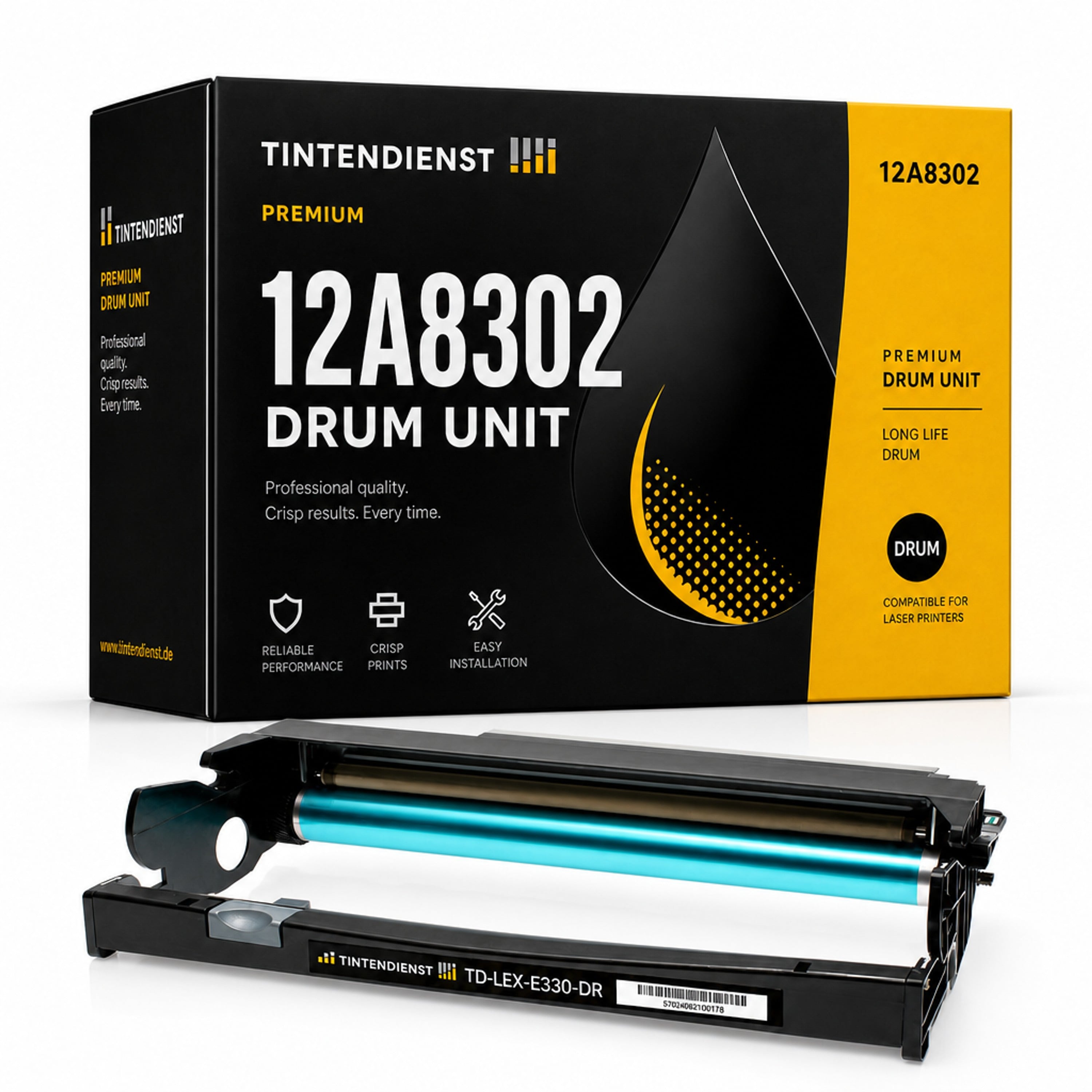 Trommel kompatibel zu Lexmark 12A8302