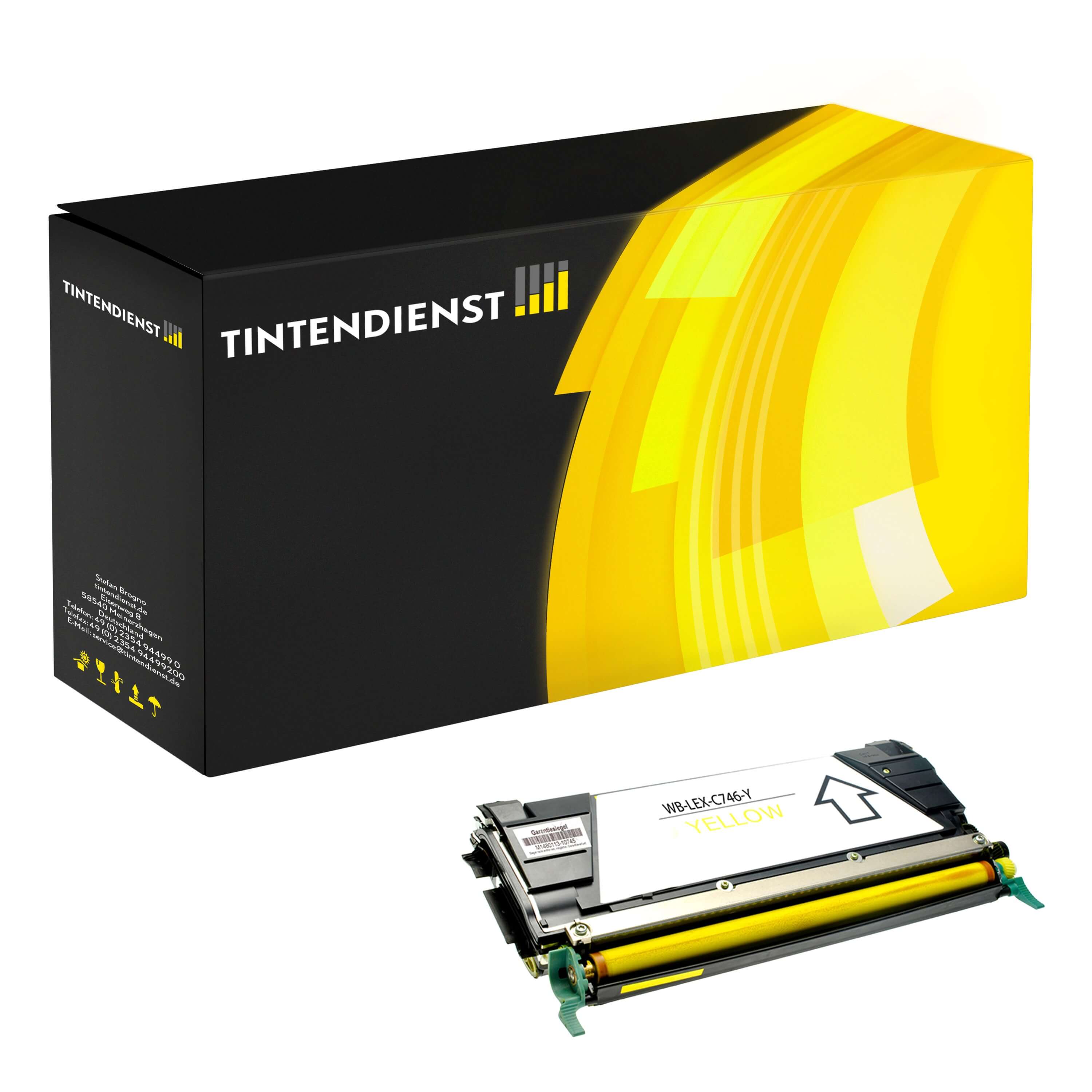 Lexmark C746A2CG Toner cyan – Tintendienst kompatibel